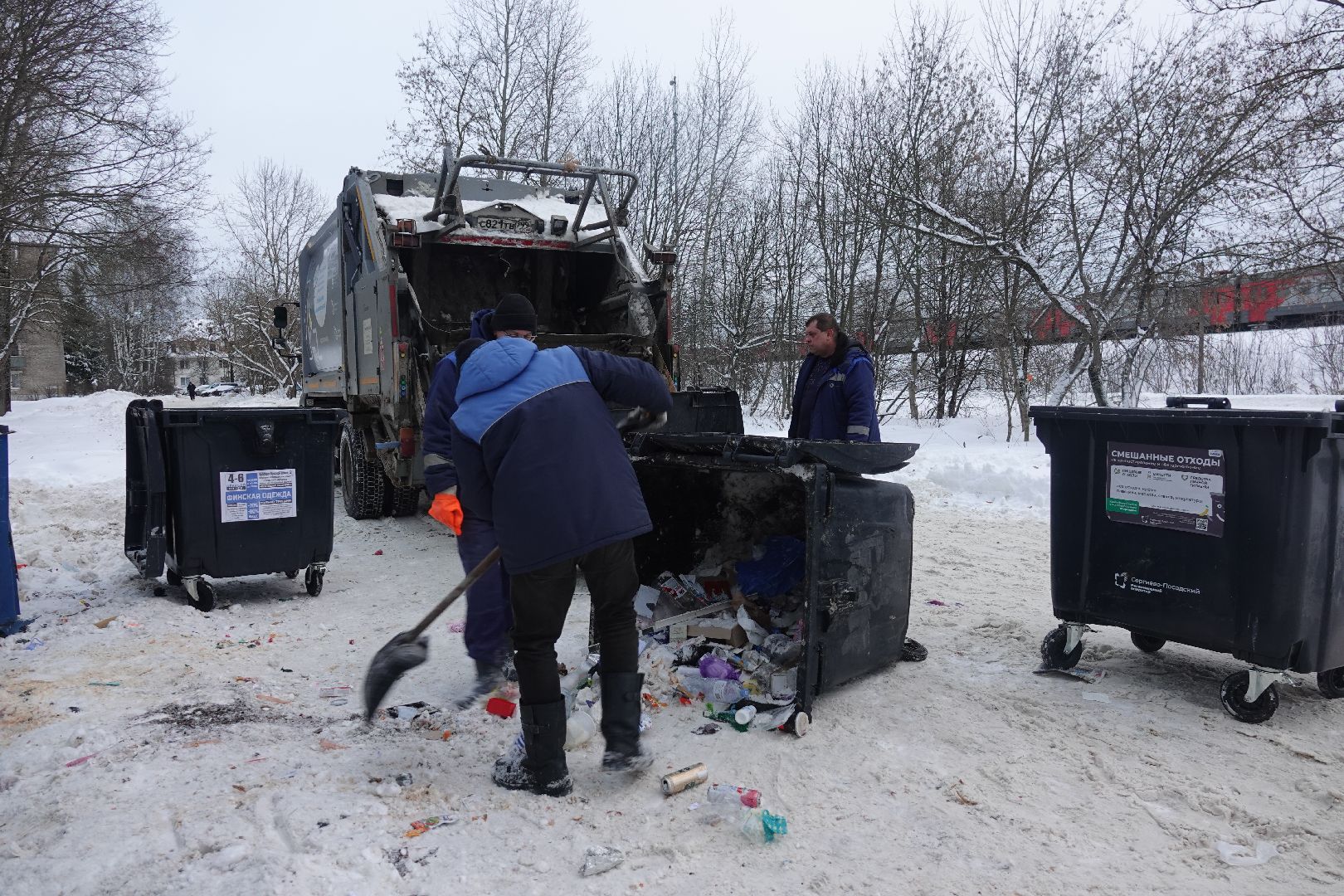 Сергиев Посад, ЖКХ, Контейнерная площадка, ТКО, КГО, Мусор, Коммунальные службы,