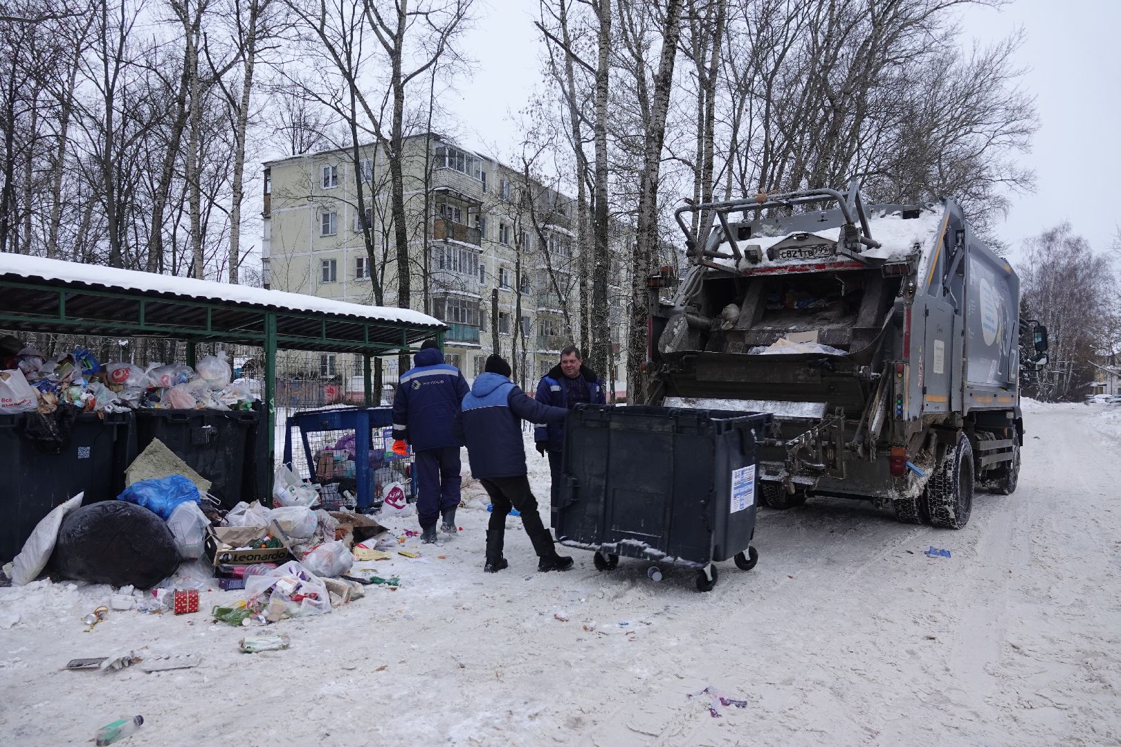 Сергиев Посад, ЖКХ, Контейнерная площадка, ТКО, КГО, Мусор, Коммунальные службы,