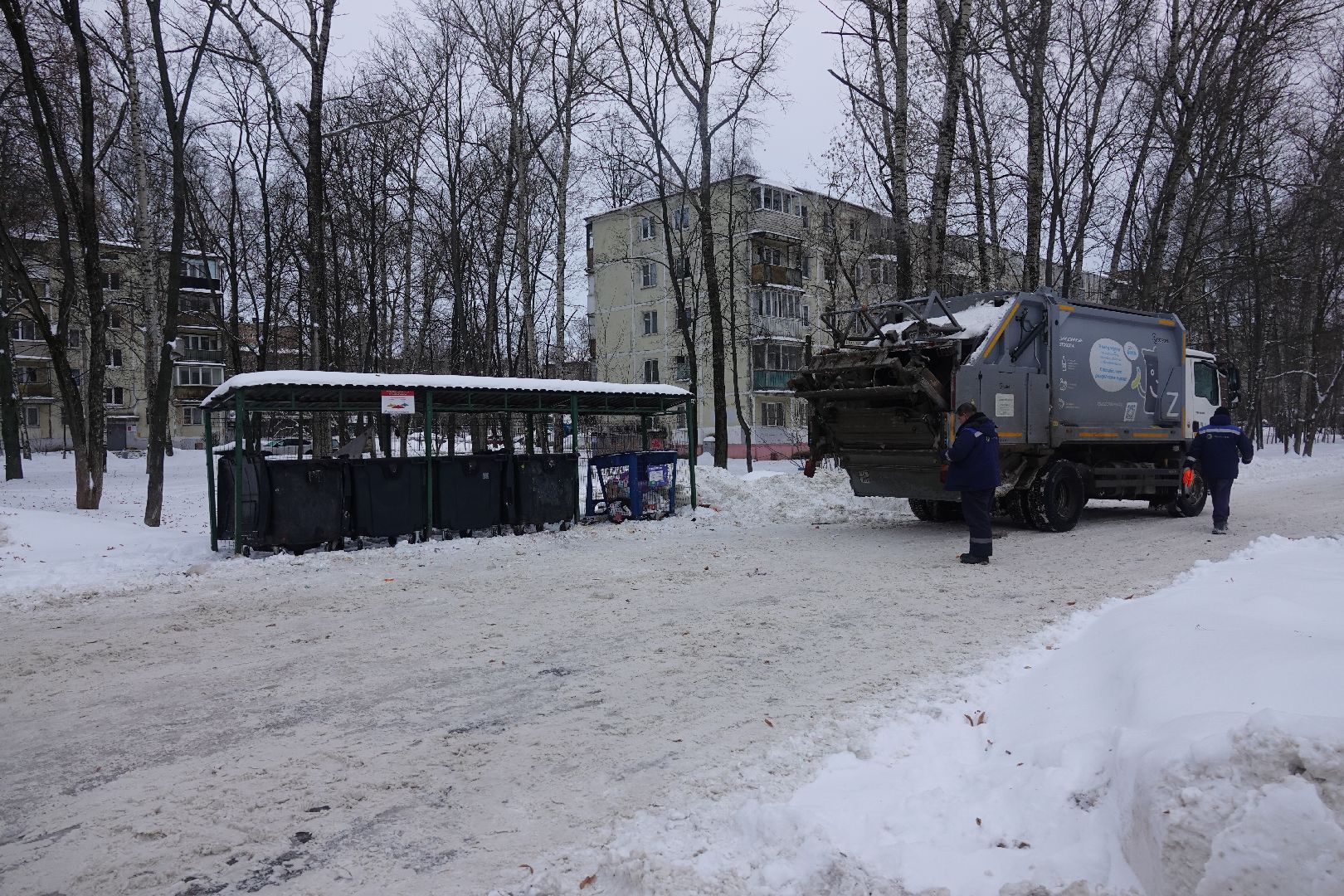 Сергиев Посад, ЖКХ, Контейнерная площадка, ТКО, КГО, Мусор, Коммунальные службы,