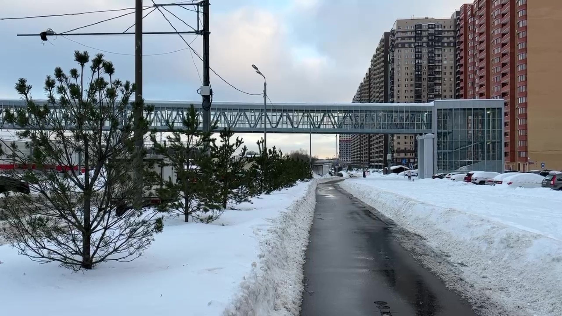 Реутов, строительство, переход, ввод в эксплуатацию,