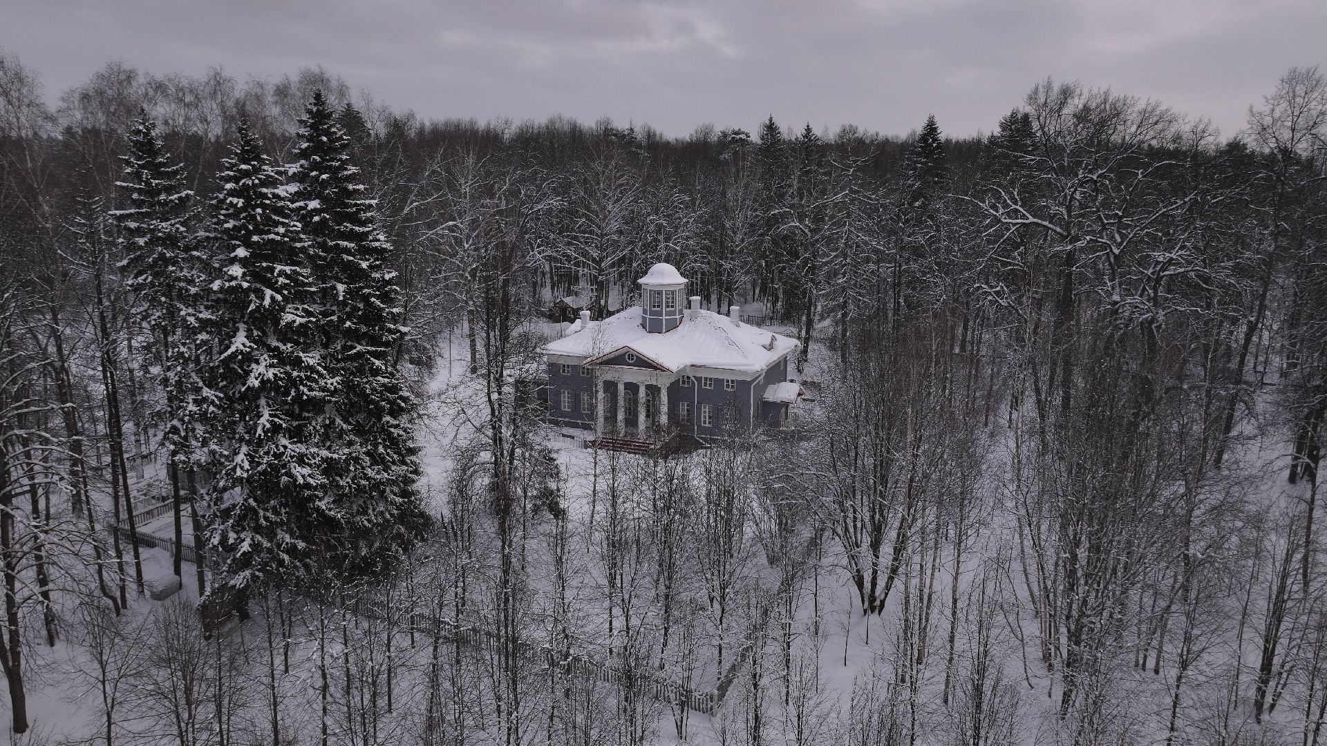 видео с коптера,