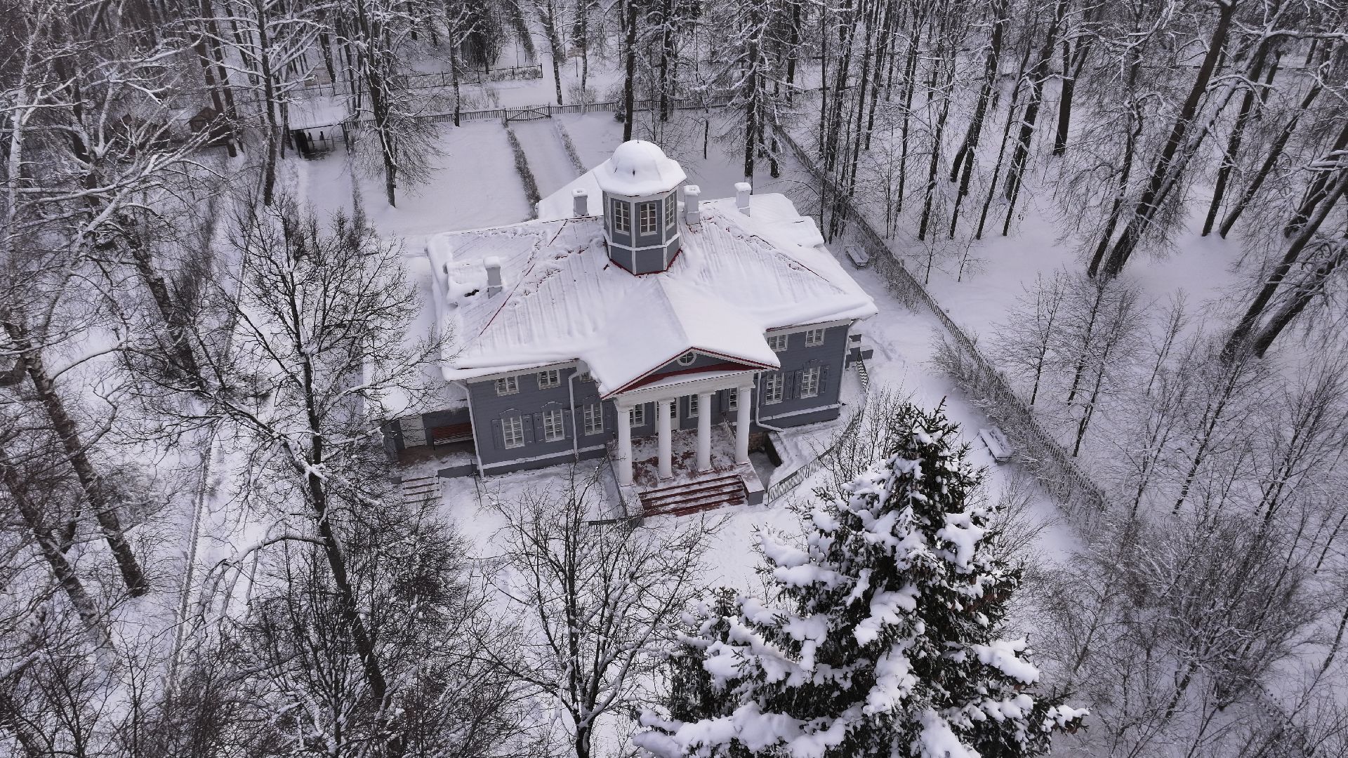 видео с коптера,