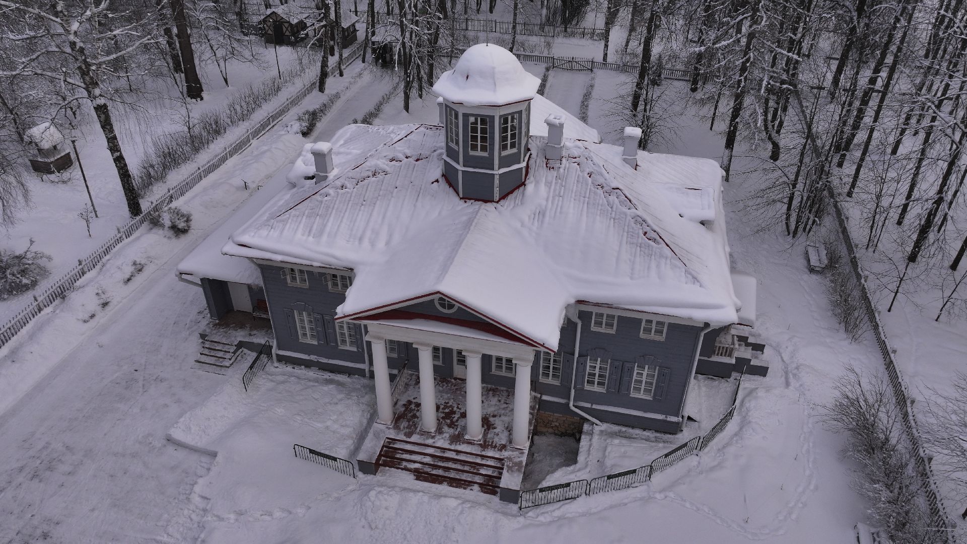 видео с коптера,