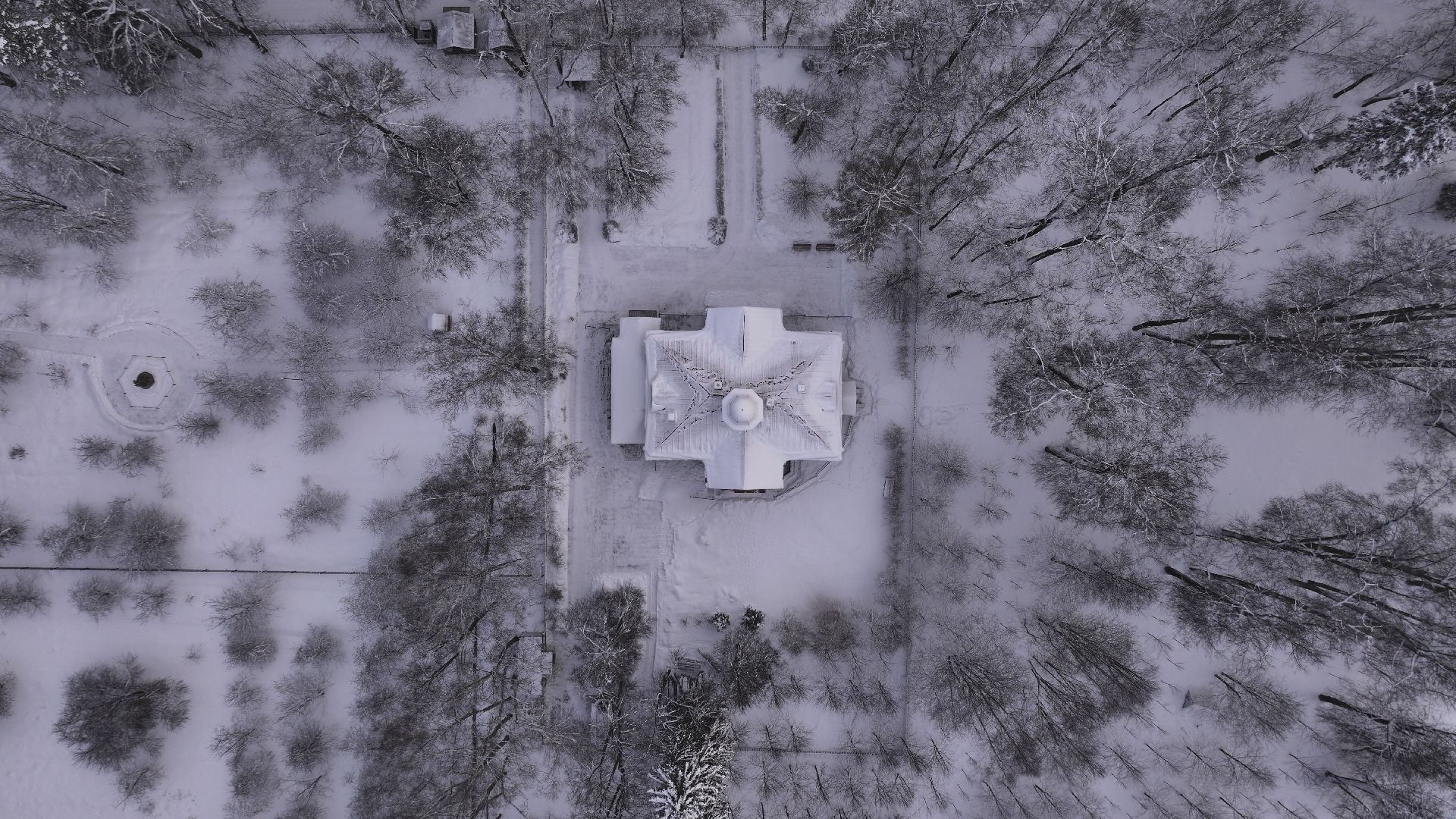 видео с коптера,