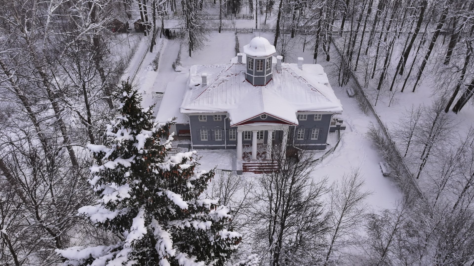 видео с коптера,