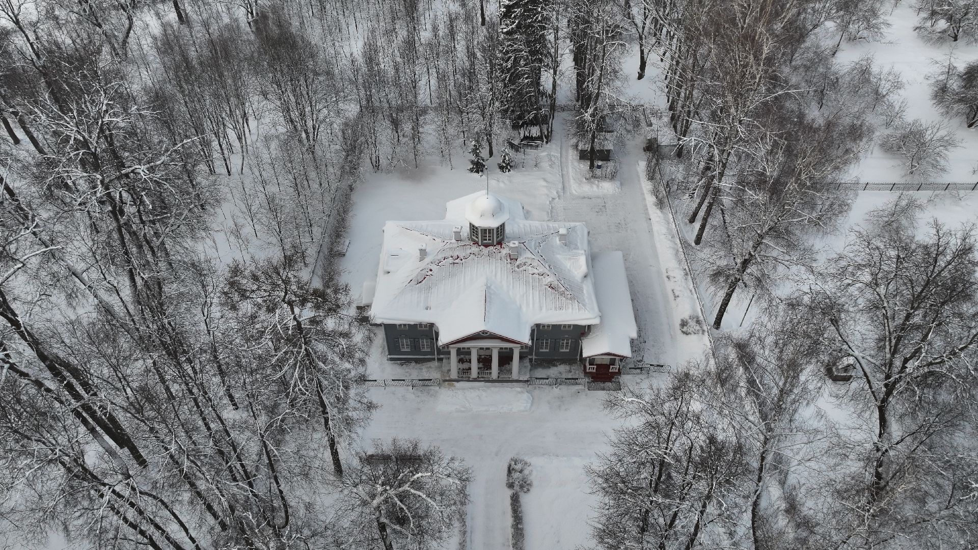 видео с коптера,