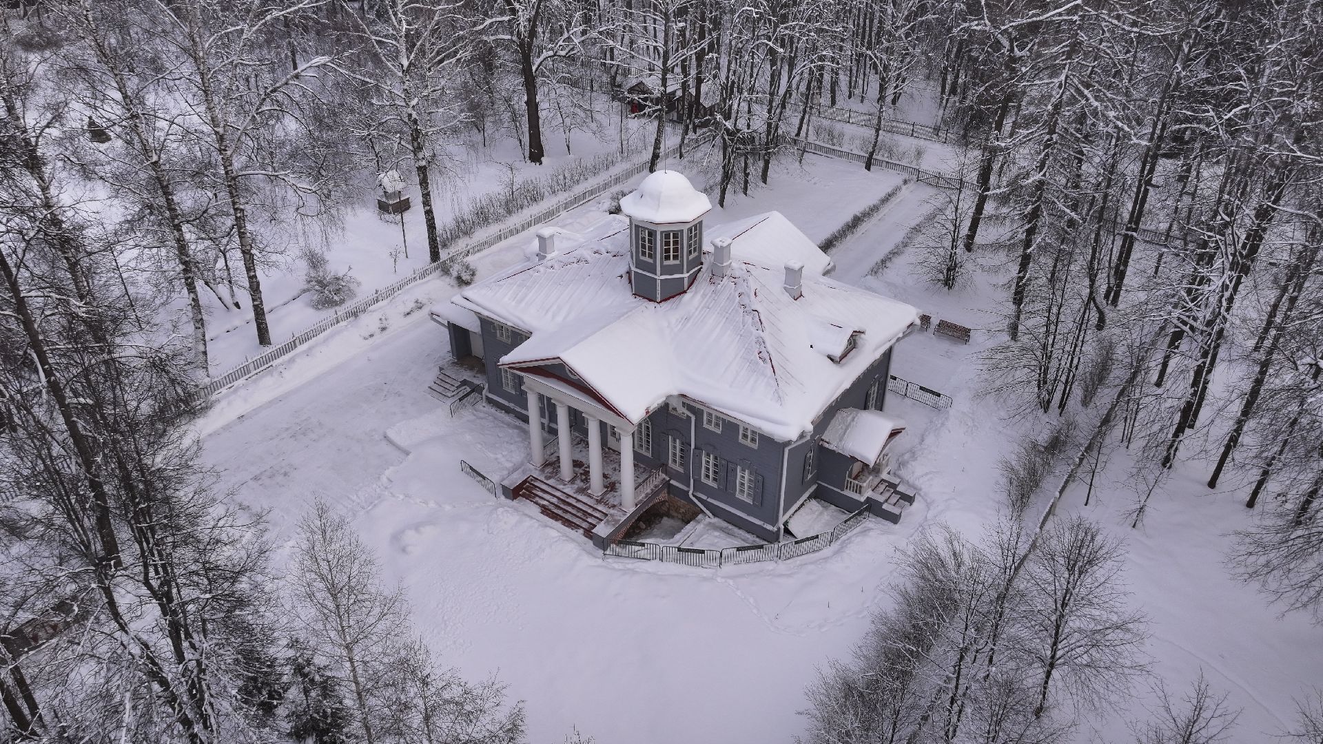 видео с коптера,