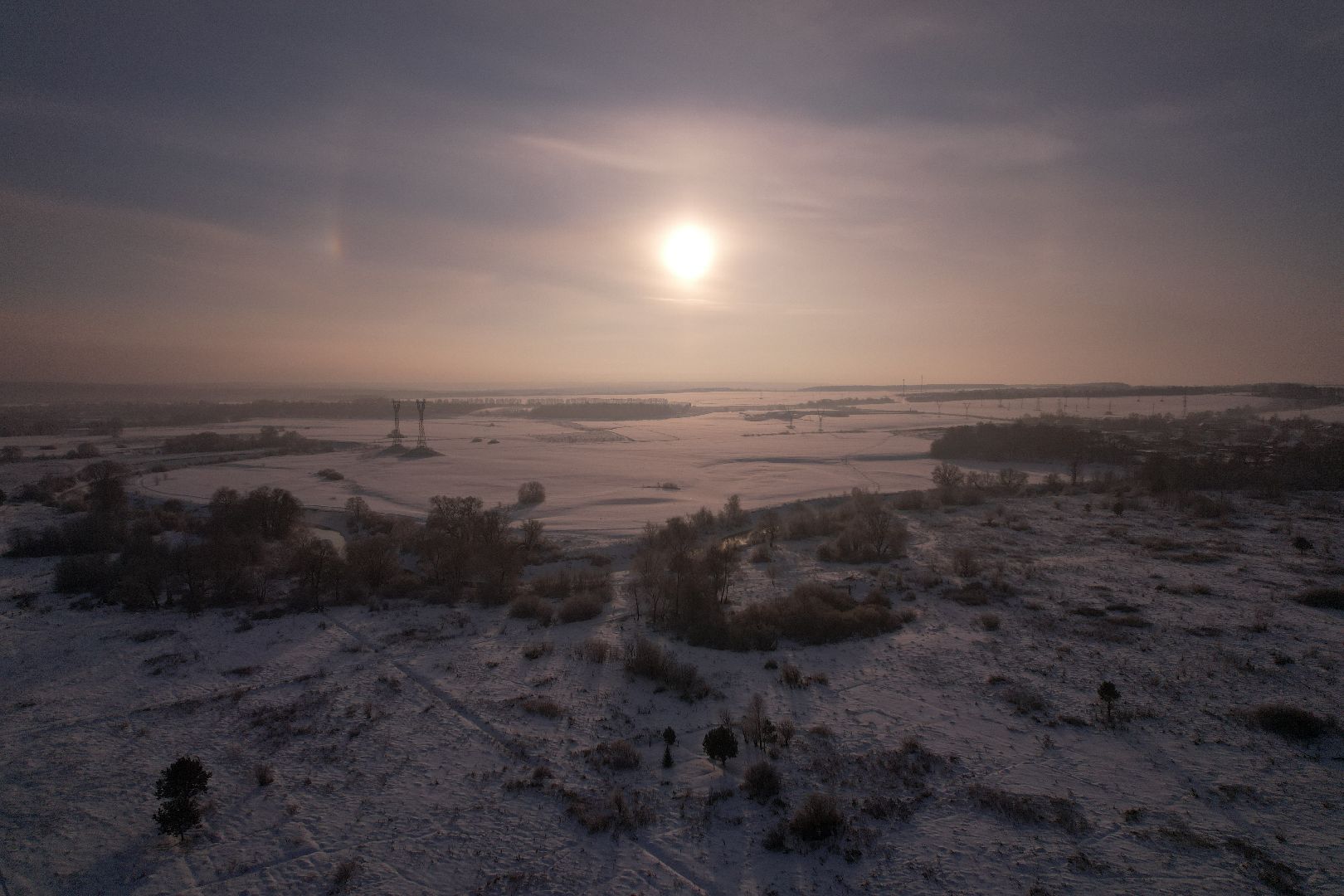 видео с коптера,