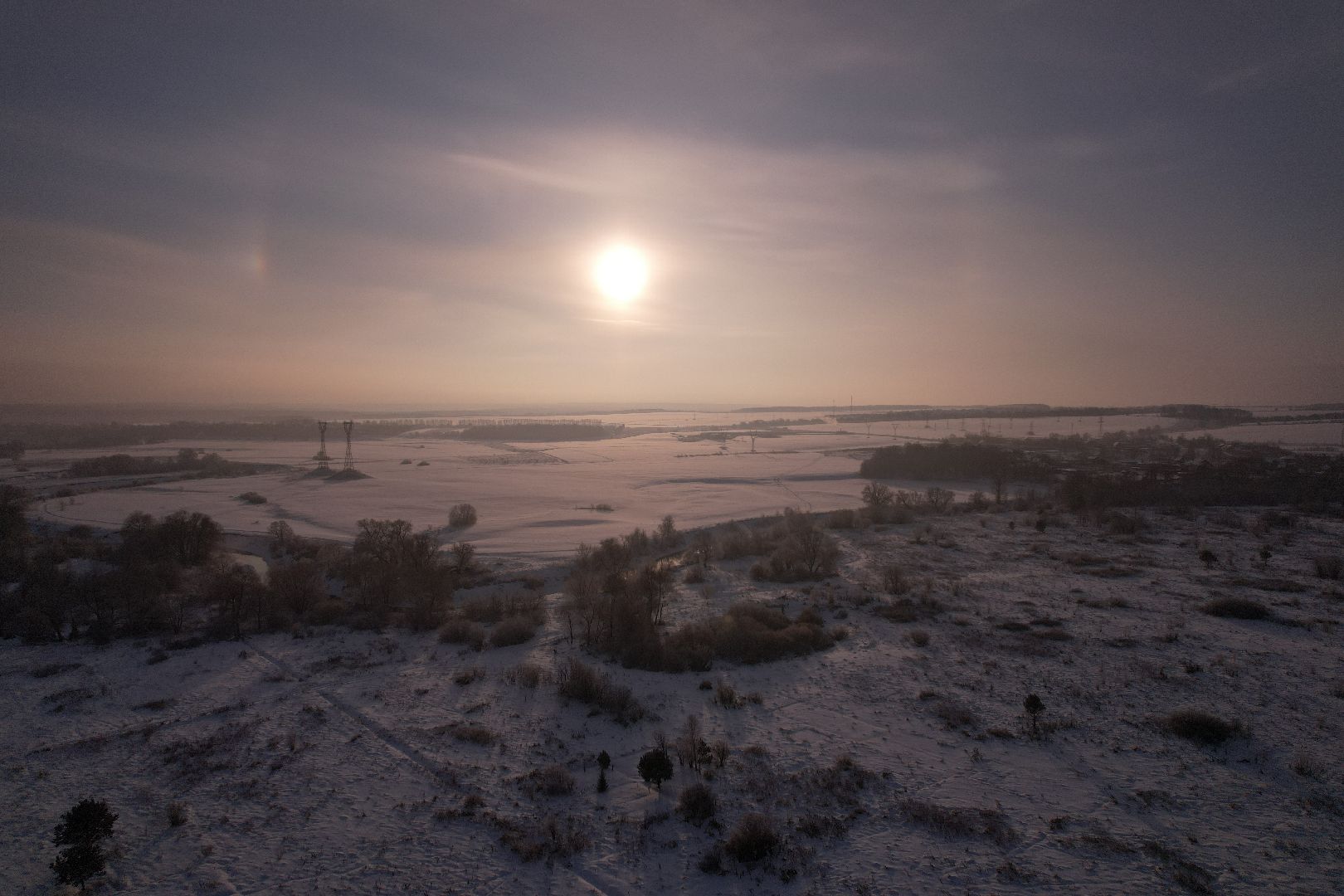 видео с коптера,