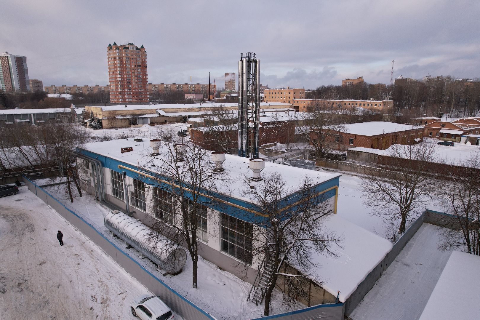 видео с коптера,