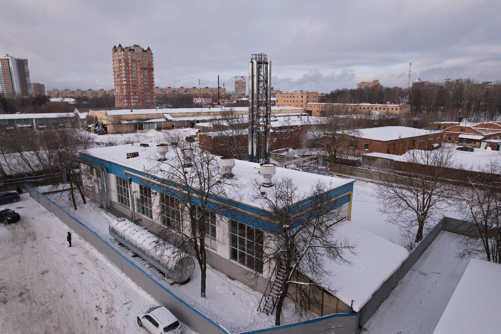 видео с коптера,