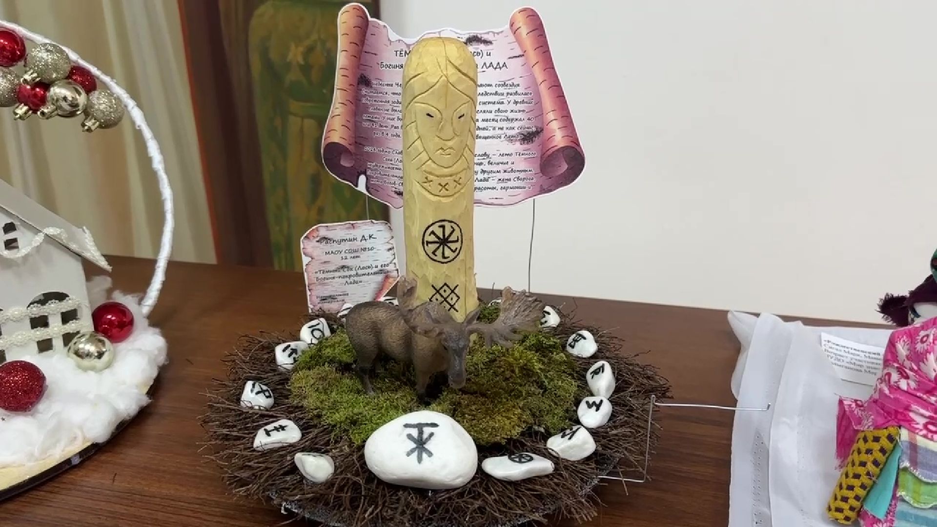 Реутов, культура, музей, выставка, детские поделки, зима, новый год,