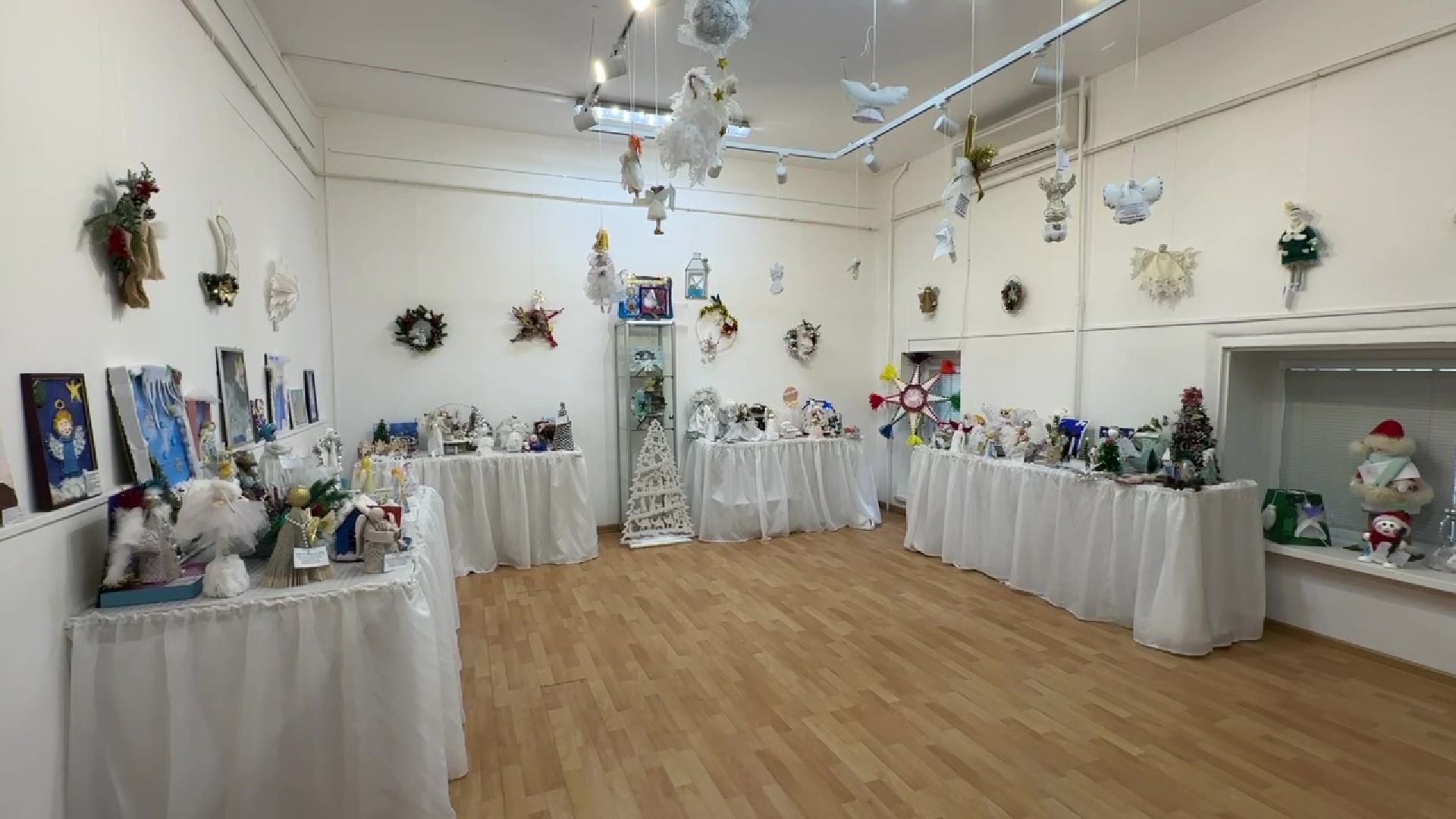 Реутов, культура, музей, выставка, детские поделки, зима, новый год,