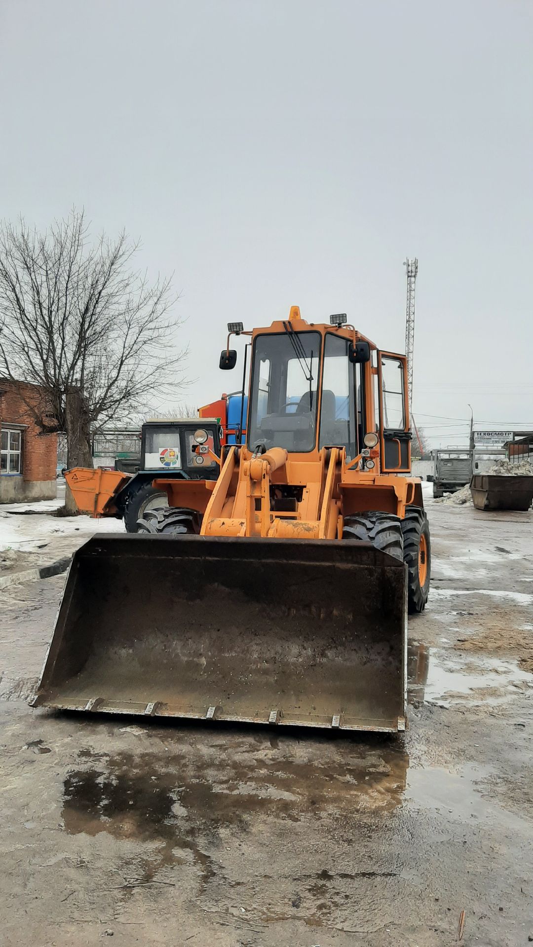 двор, доброе дело, снег,