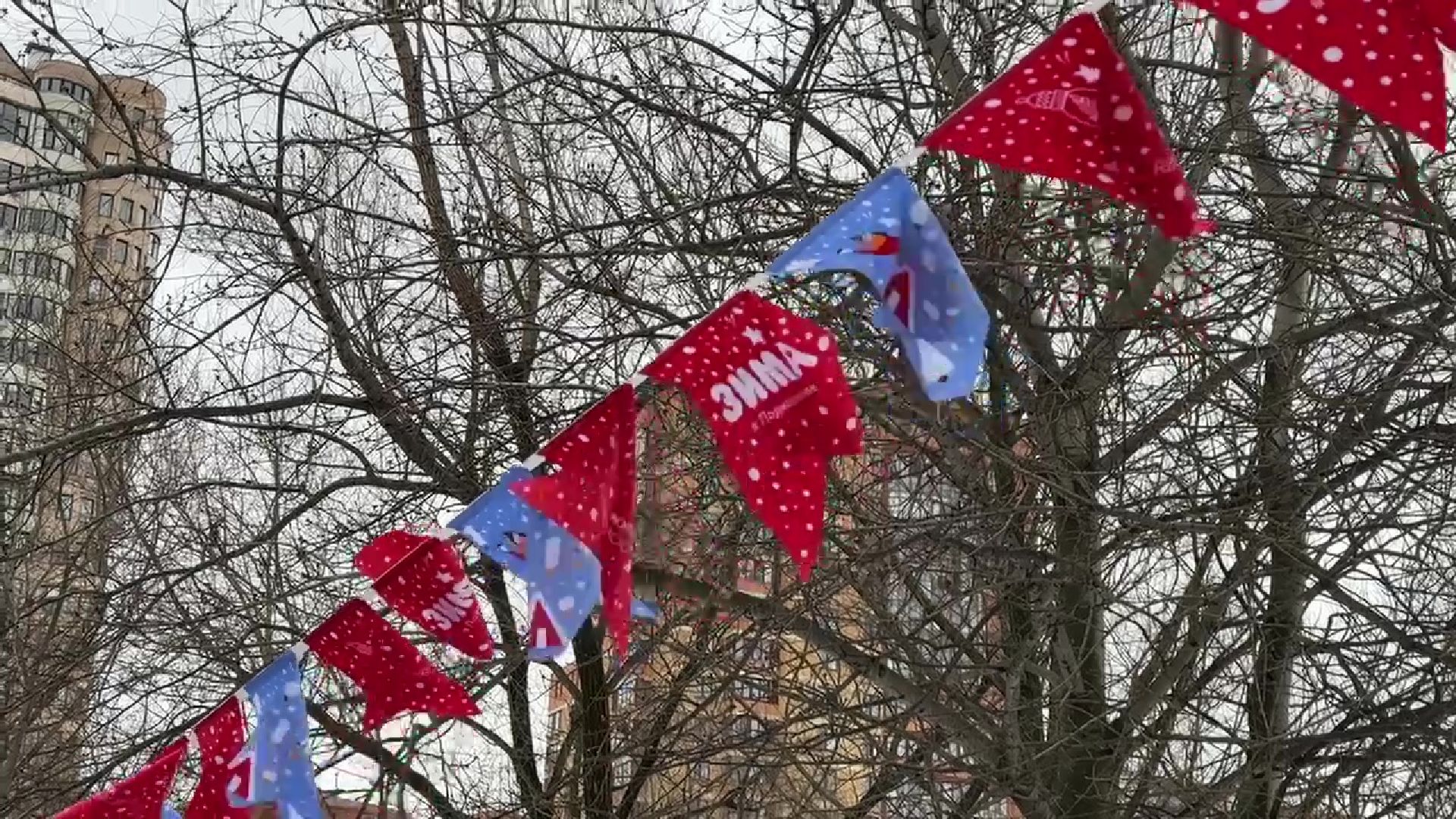 Реутов, парки, Фабричный пруд, центральный городской парк, Дед Мороз, дед мороз рекомендует, конкурс, наклейка,