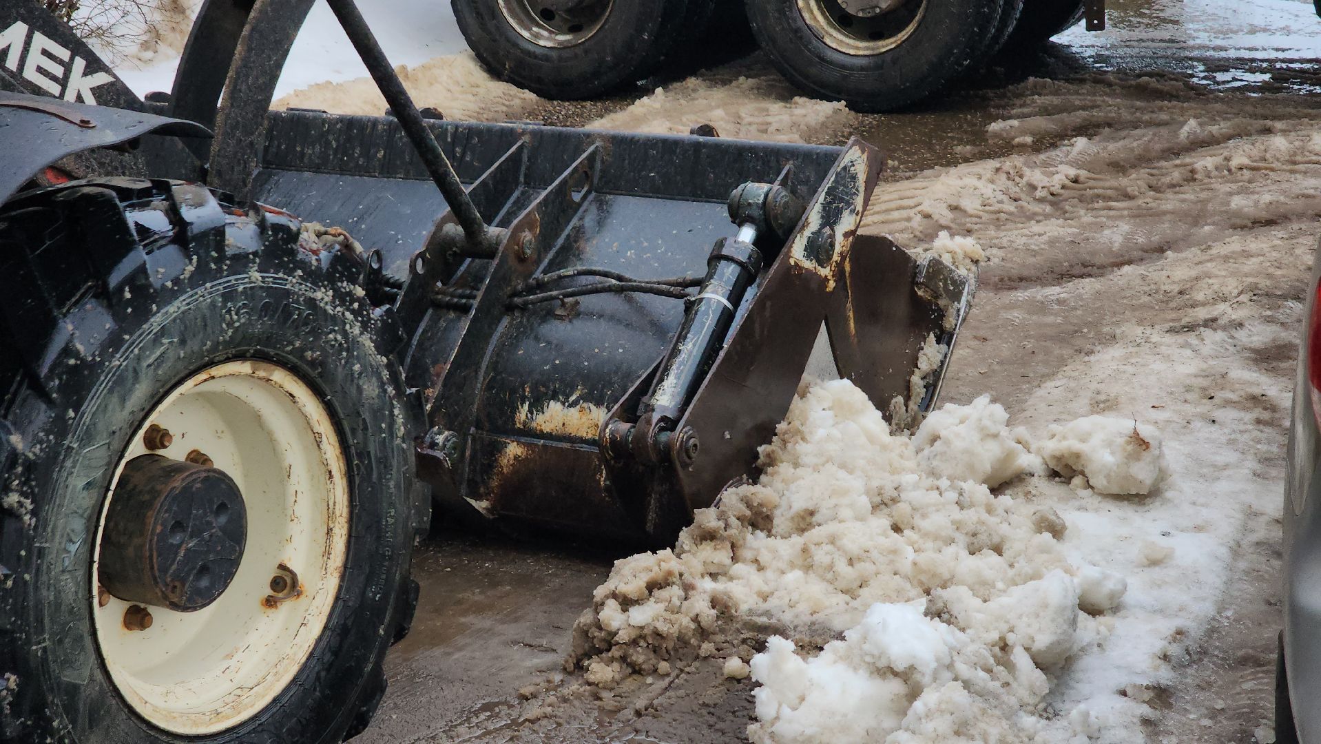 коммунальная техника, коммунальные служба, снегопад ваня, руза, рузский городской округ, московская область, подмосковье,