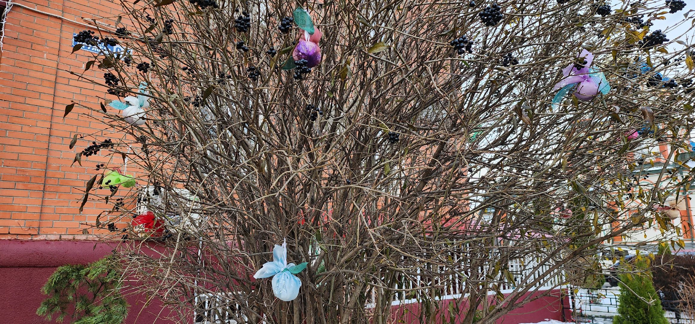 новогодний подъезд, праздничное настроение, Домодедово,