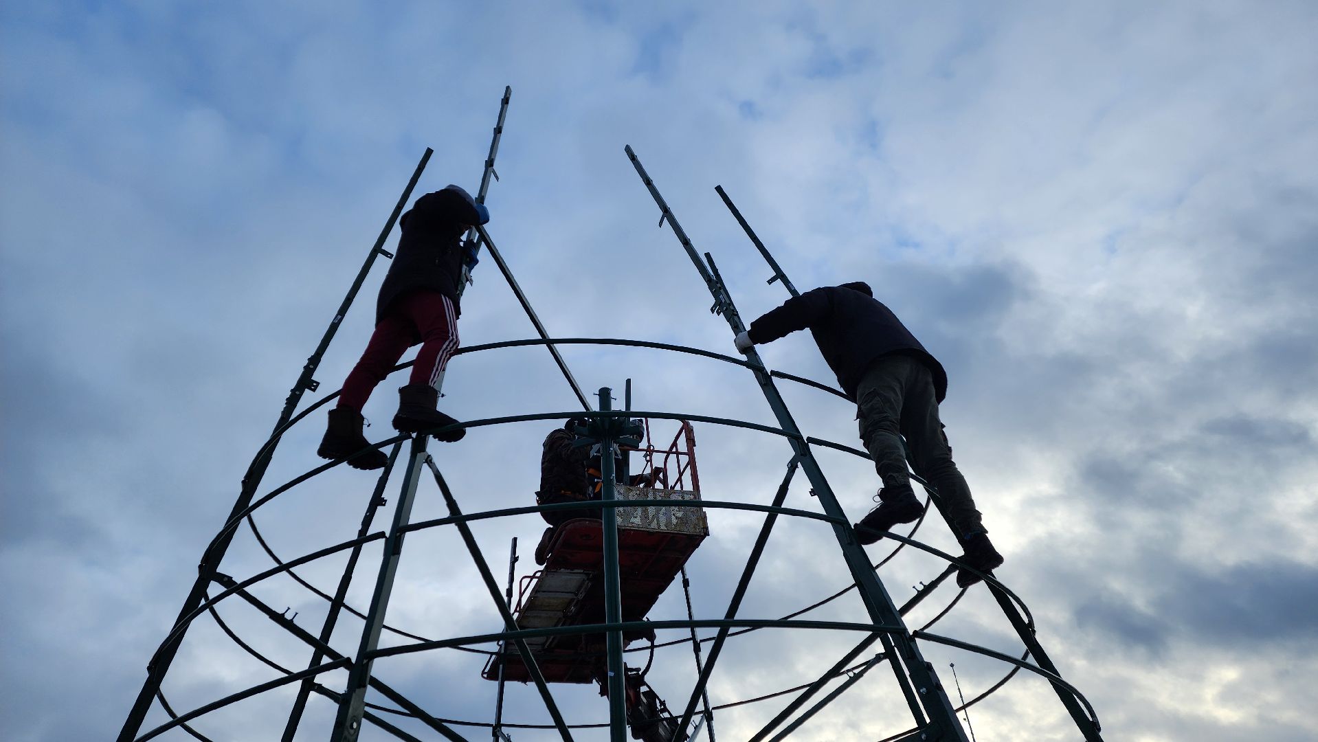 Солнечногорск, Новый год, советская площадь, Общество, елка главы,