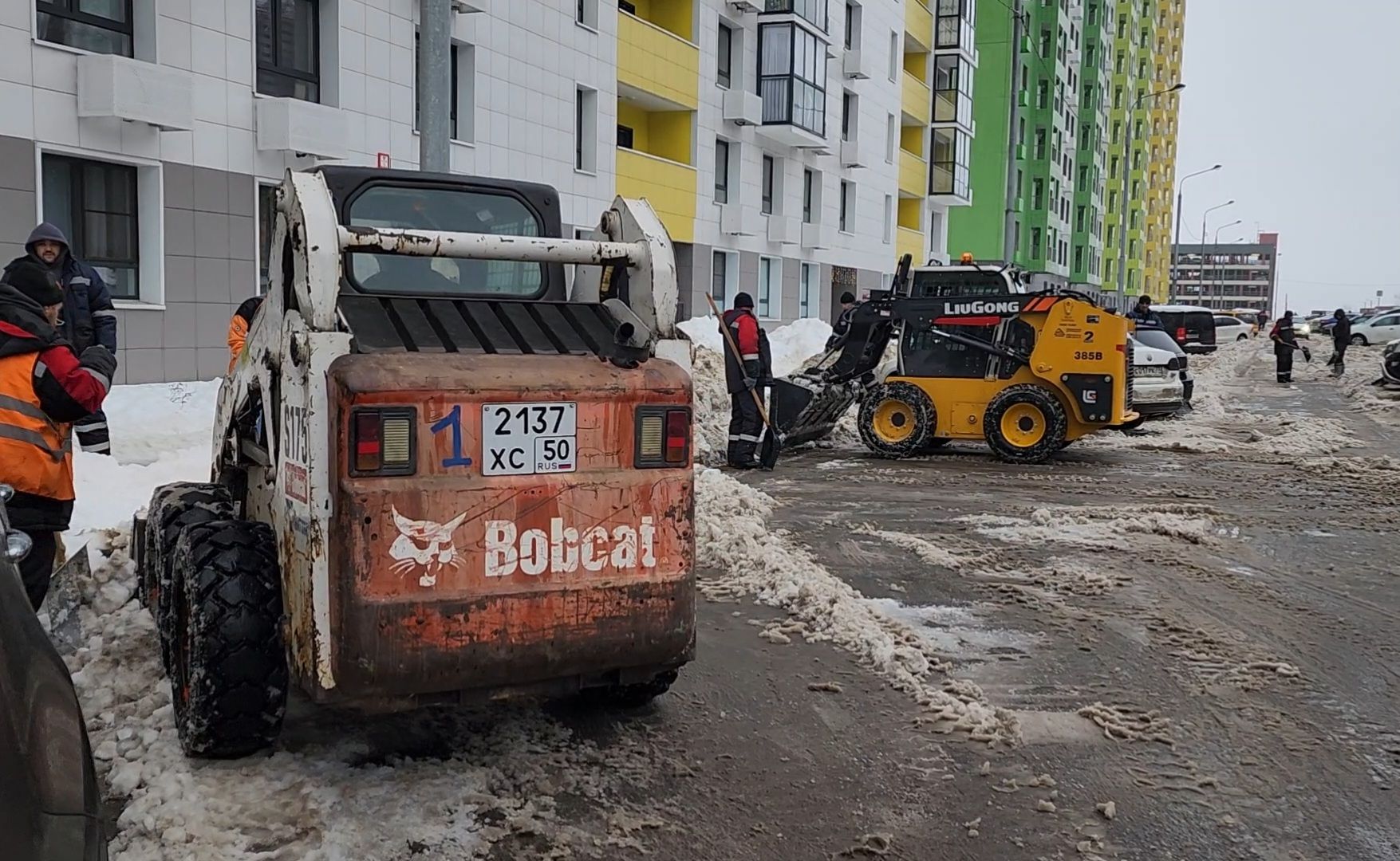 Уборка снега, Снег, Красногорск,