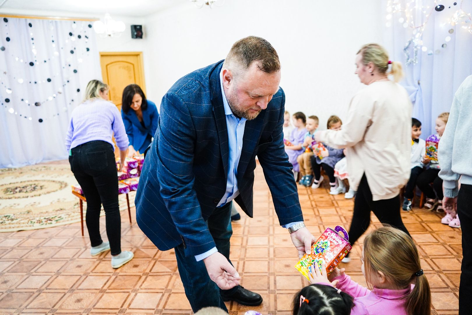 Рошаль, Большая Шатура, новый год, подарки главы, Рождество,