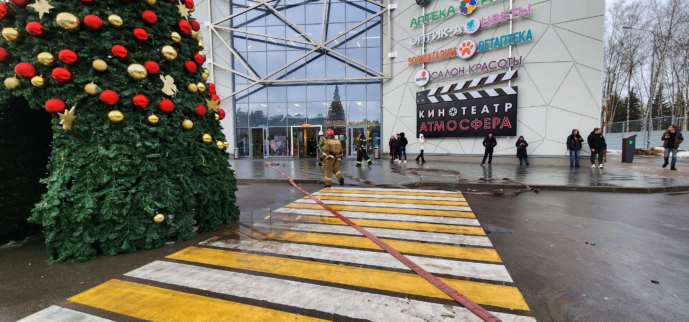 МЧС, учения пожарных, Эвакуация, Домодедово,