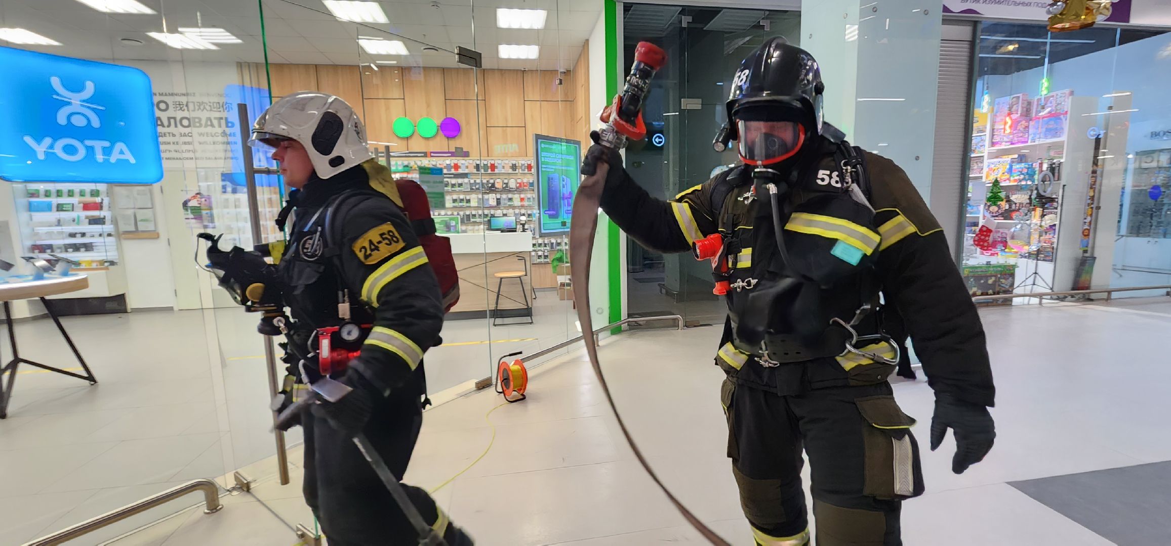 МЧС, учения пожарных, Эвакуация, Домодедово,