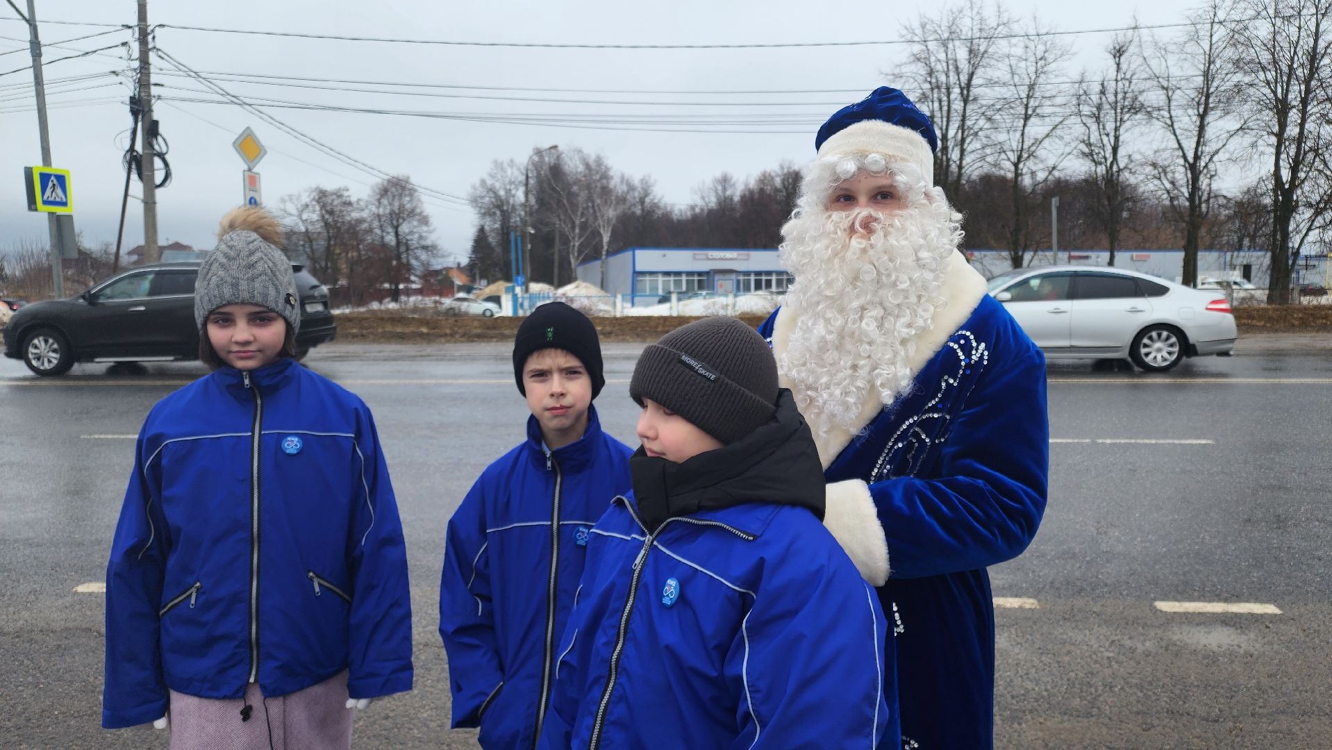 кашира, гаи, новогодняя акция, юид, безопасность дорожного движения, письмо водителю, мандарины,