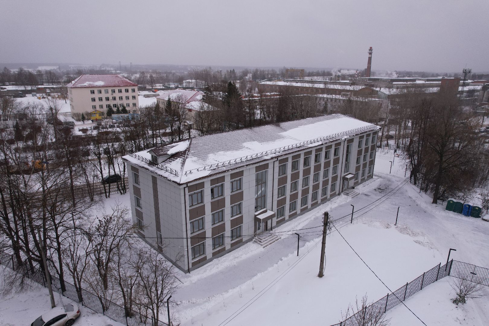 видео с коптера, медицина, колледж,