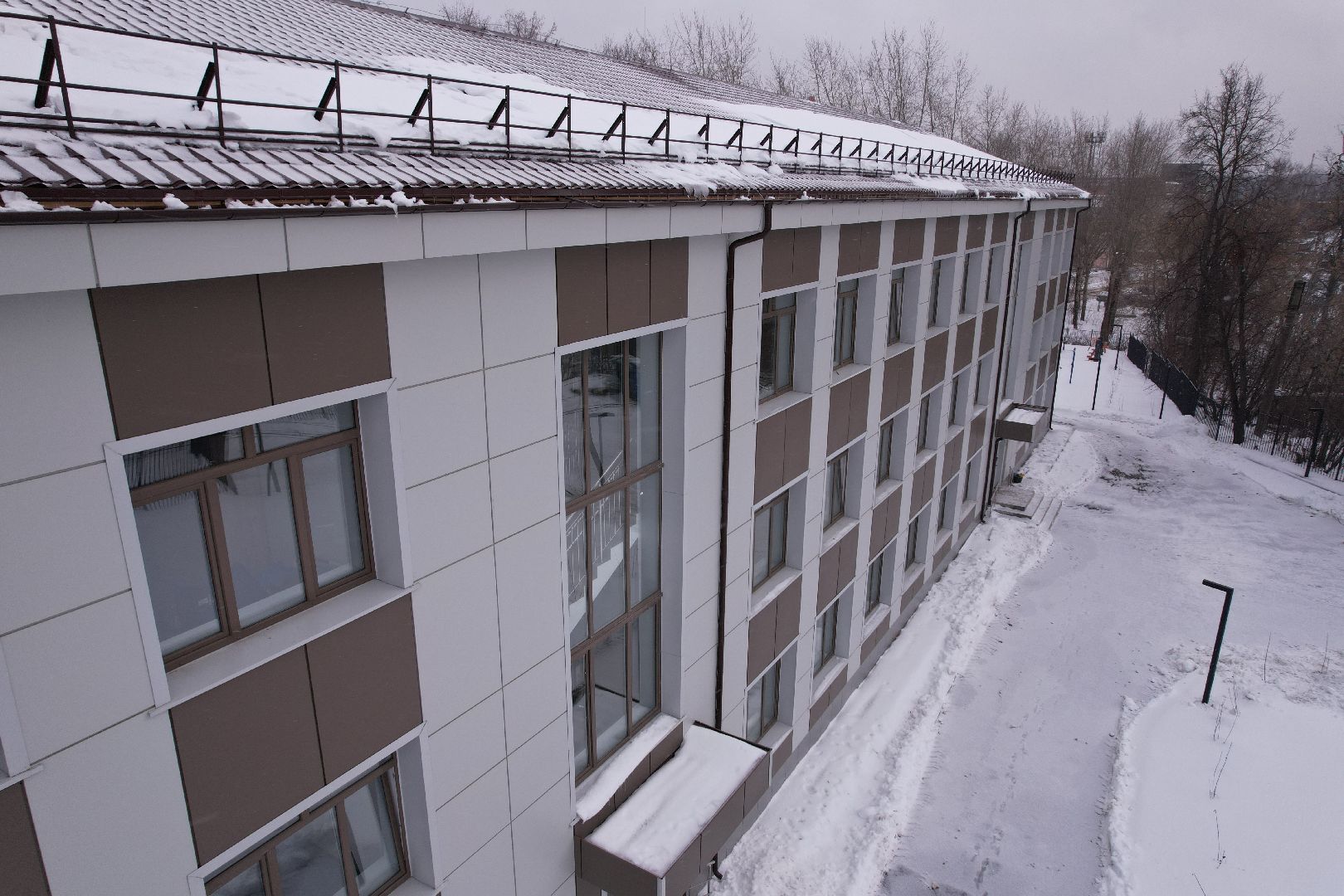 видео с коптера, медицина, колледж,