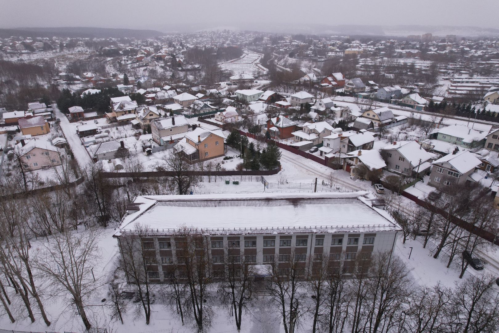 видео с коптера, медицина, колледж,