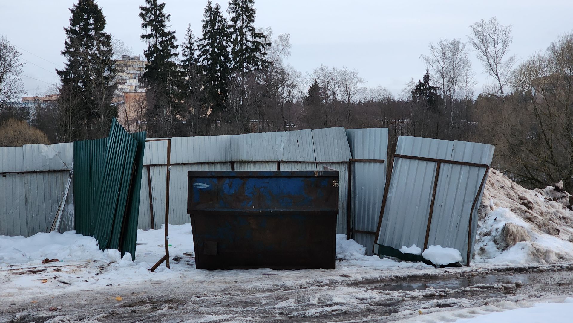 Солнечногорск, Менделеево, ЖКХ, мусор, контейнерная площадка,