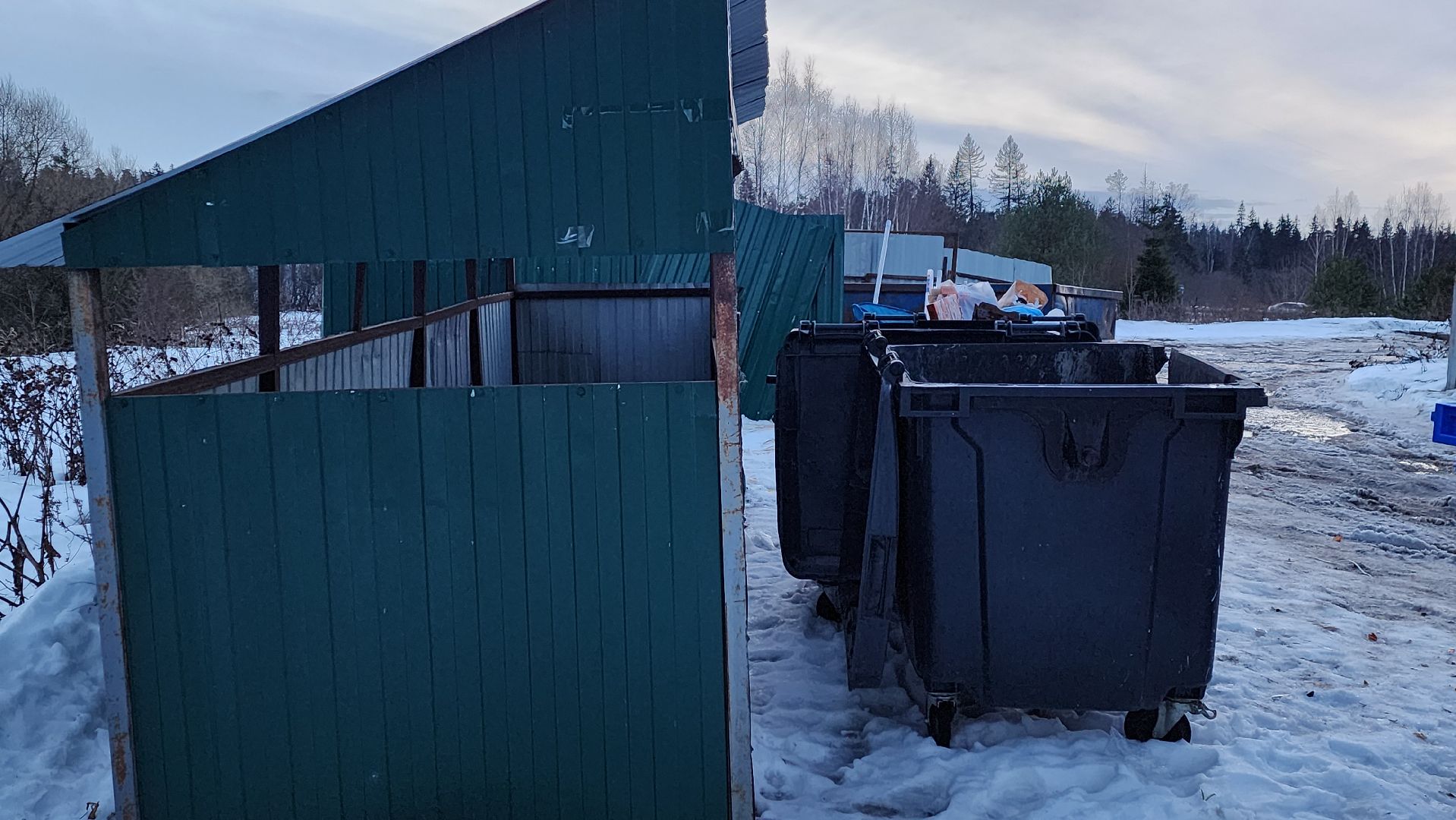 Солнечногорск, Менделеево, ЖКХ, мусор, контейнерная площадка,