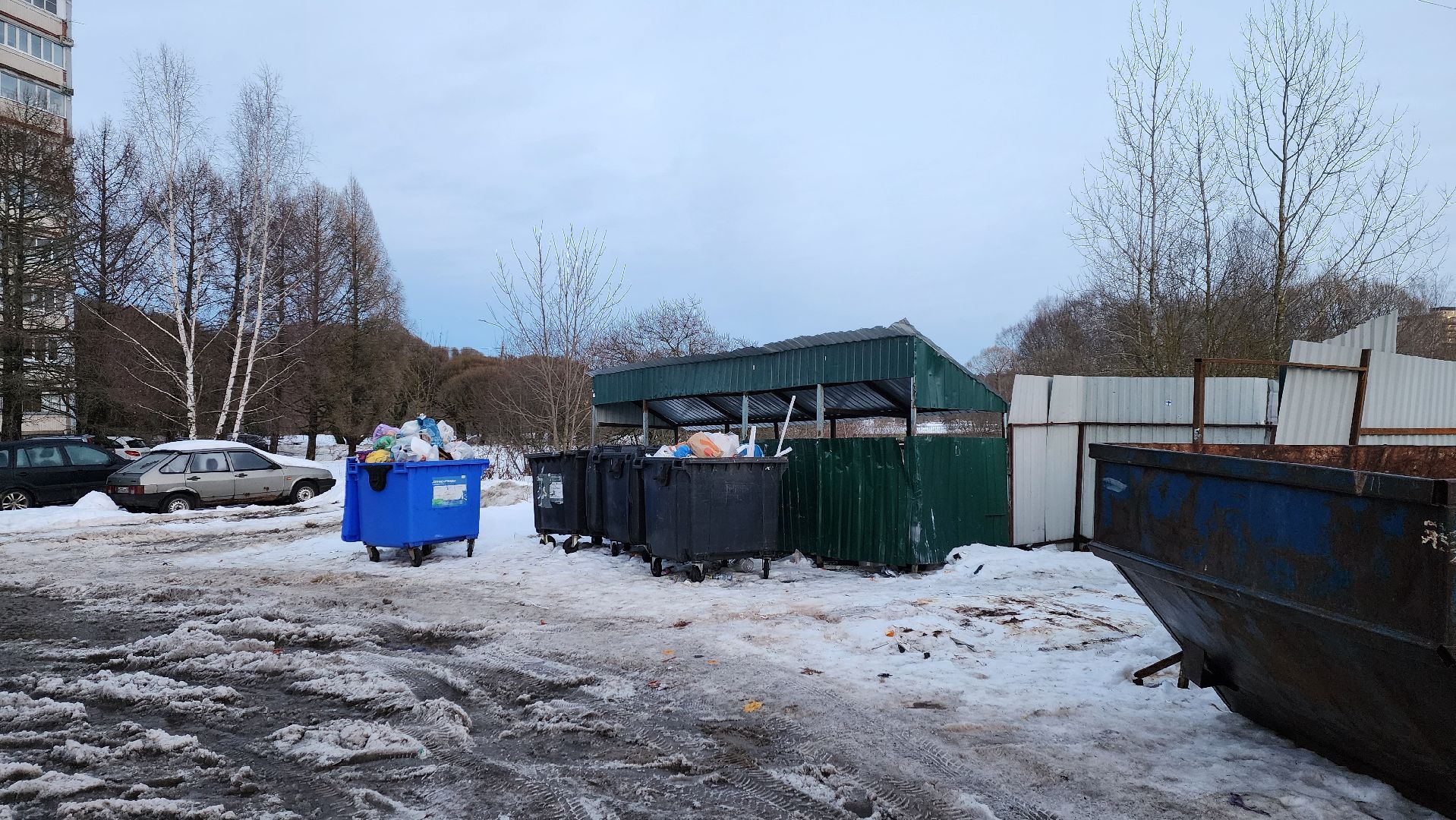Солнечногорск, Менделеево, ЖКХ, мусор, контейнерная площадка,