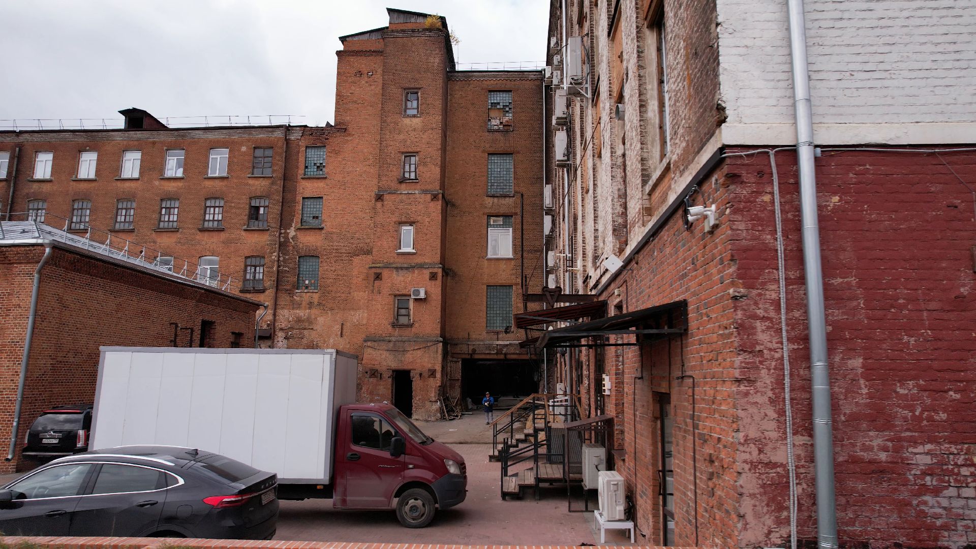 балашиха, фабрика, видео с коптера,