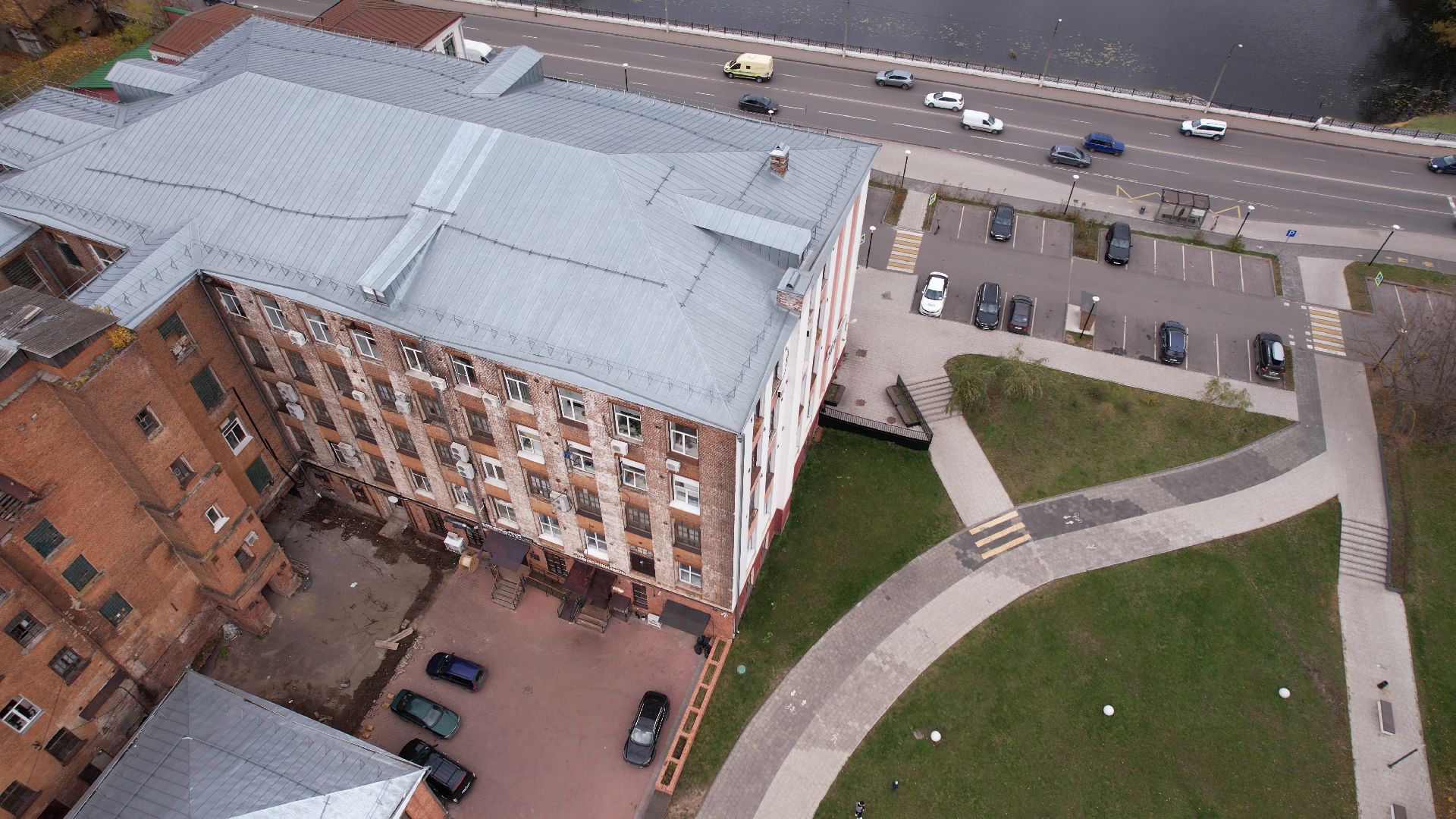 балашиха, фабрика, видео с коптера,