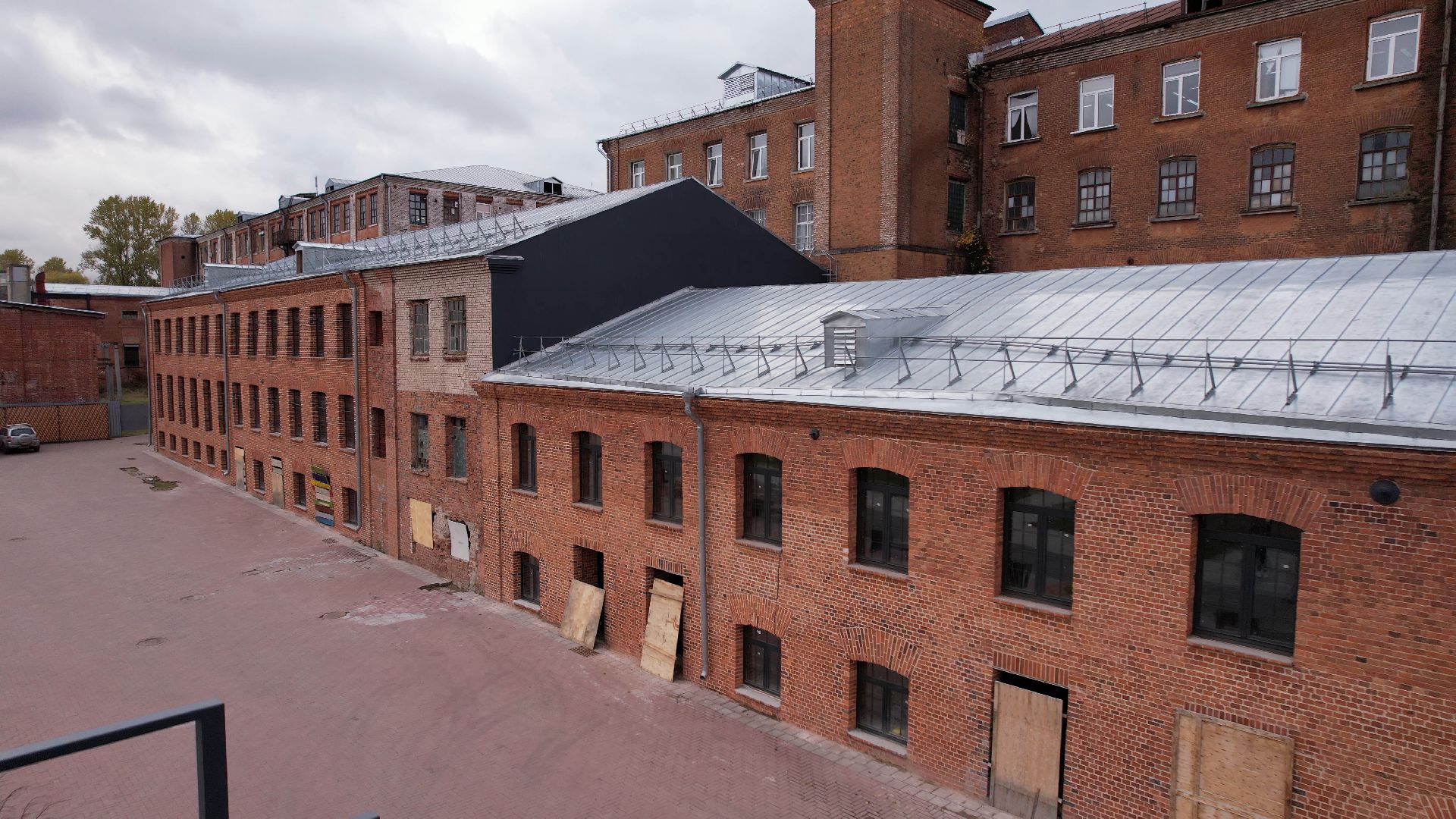 балашиха, фабрика, видео с коптера,