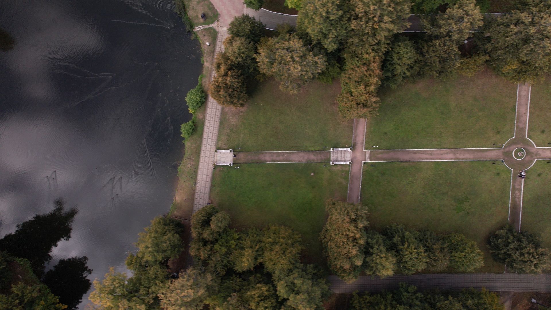 видео с коптера, марфино, усадьба,