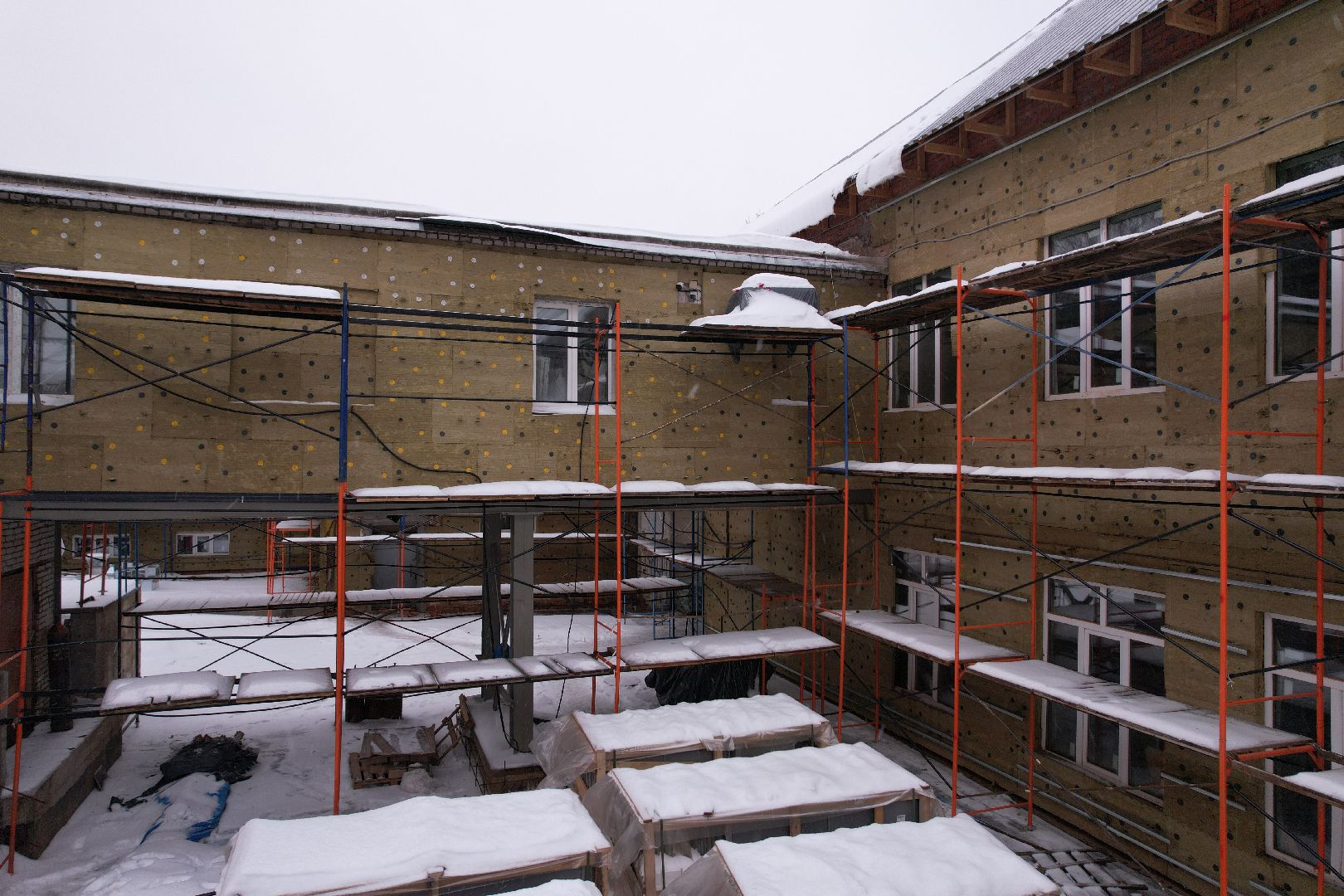 видео с коптера, техникум, дмитров,