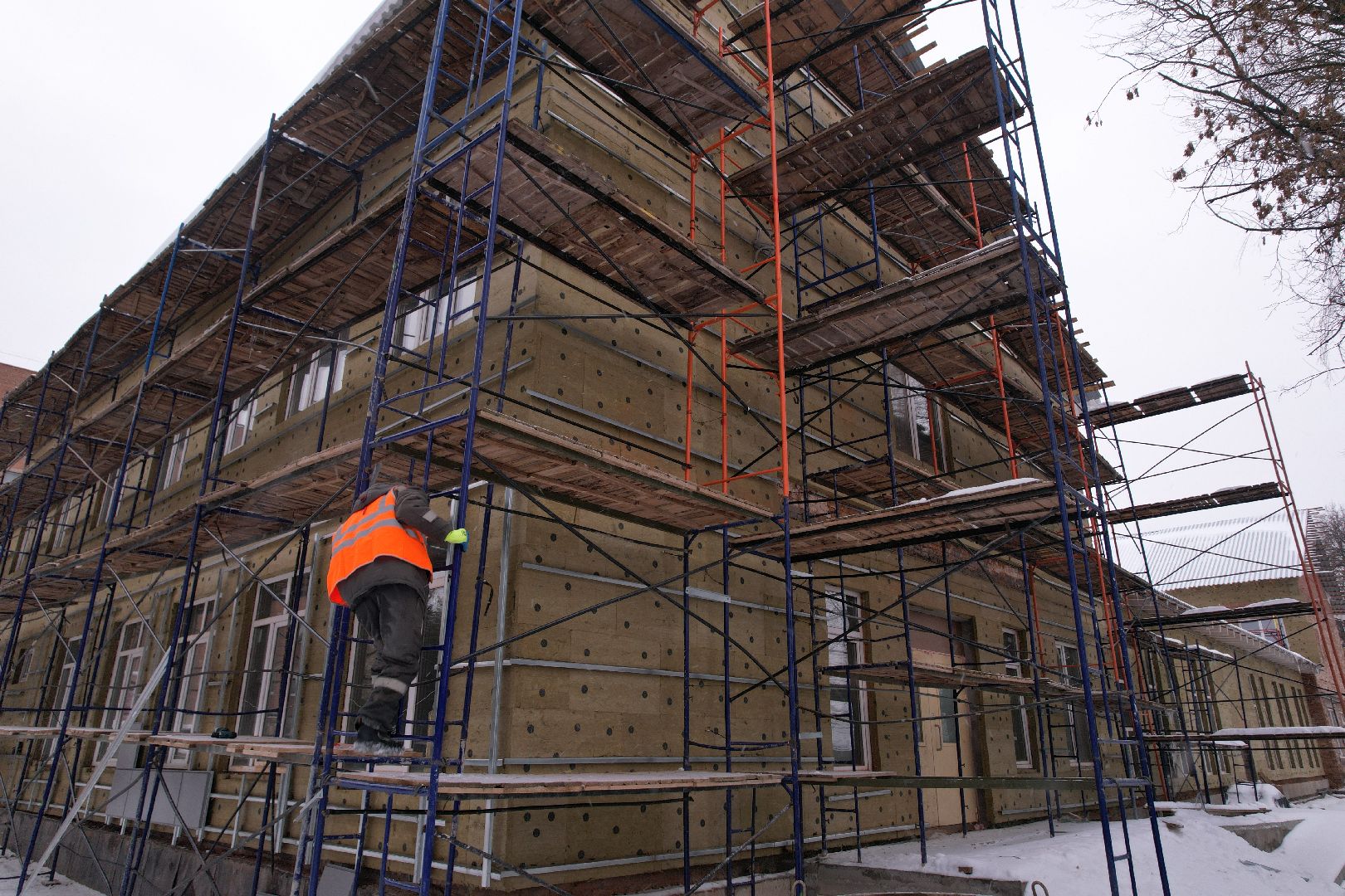 видео с коптера, техникум, дмитров,