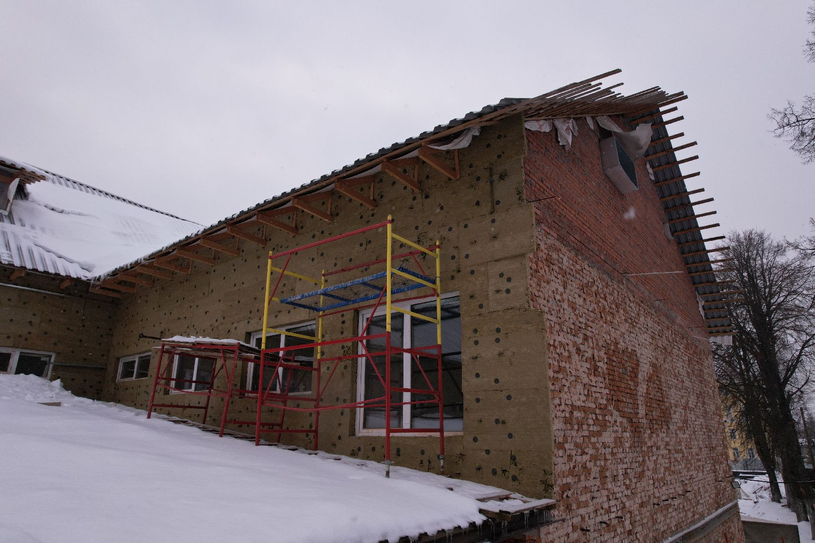 видео с коптера, техникум, дмитров,