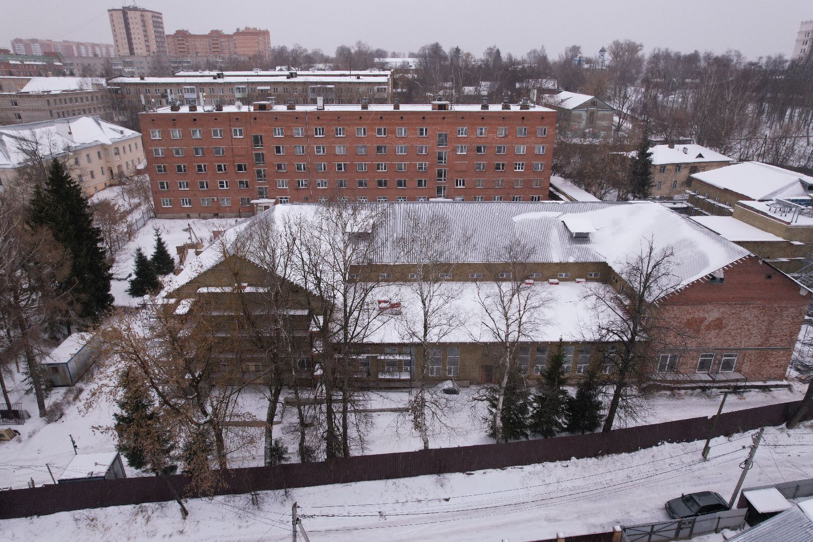 видео с коптера, техникум, дмитров,