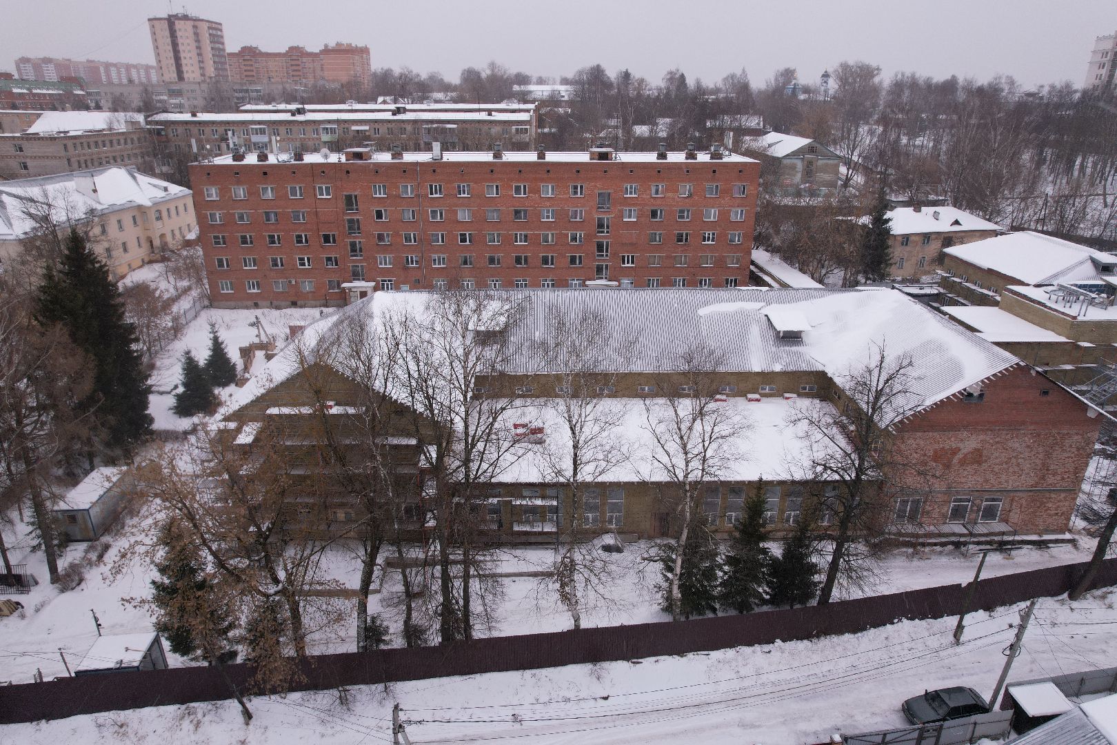 видео с коптера, техникум, дмитров,