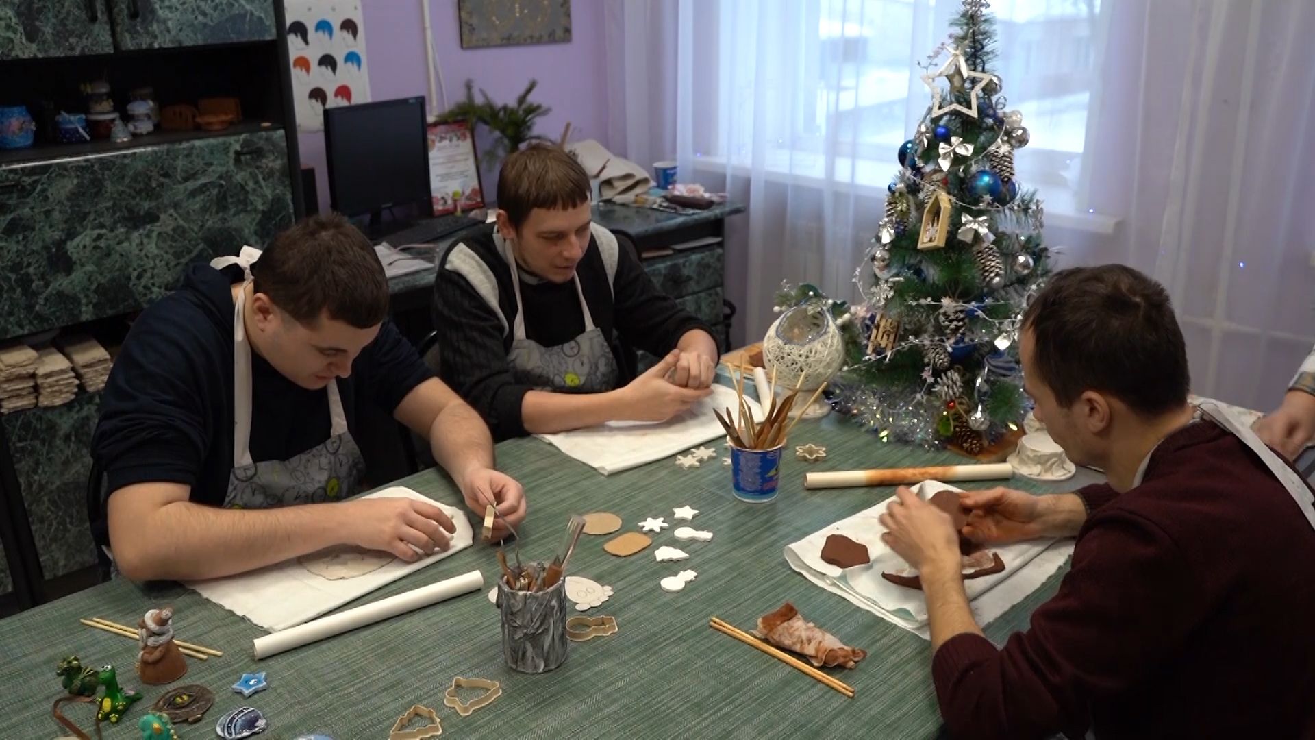 инвалиды, подарки, сувениры, новый год, империя ремесел, ильинский погост, орехово зуево,