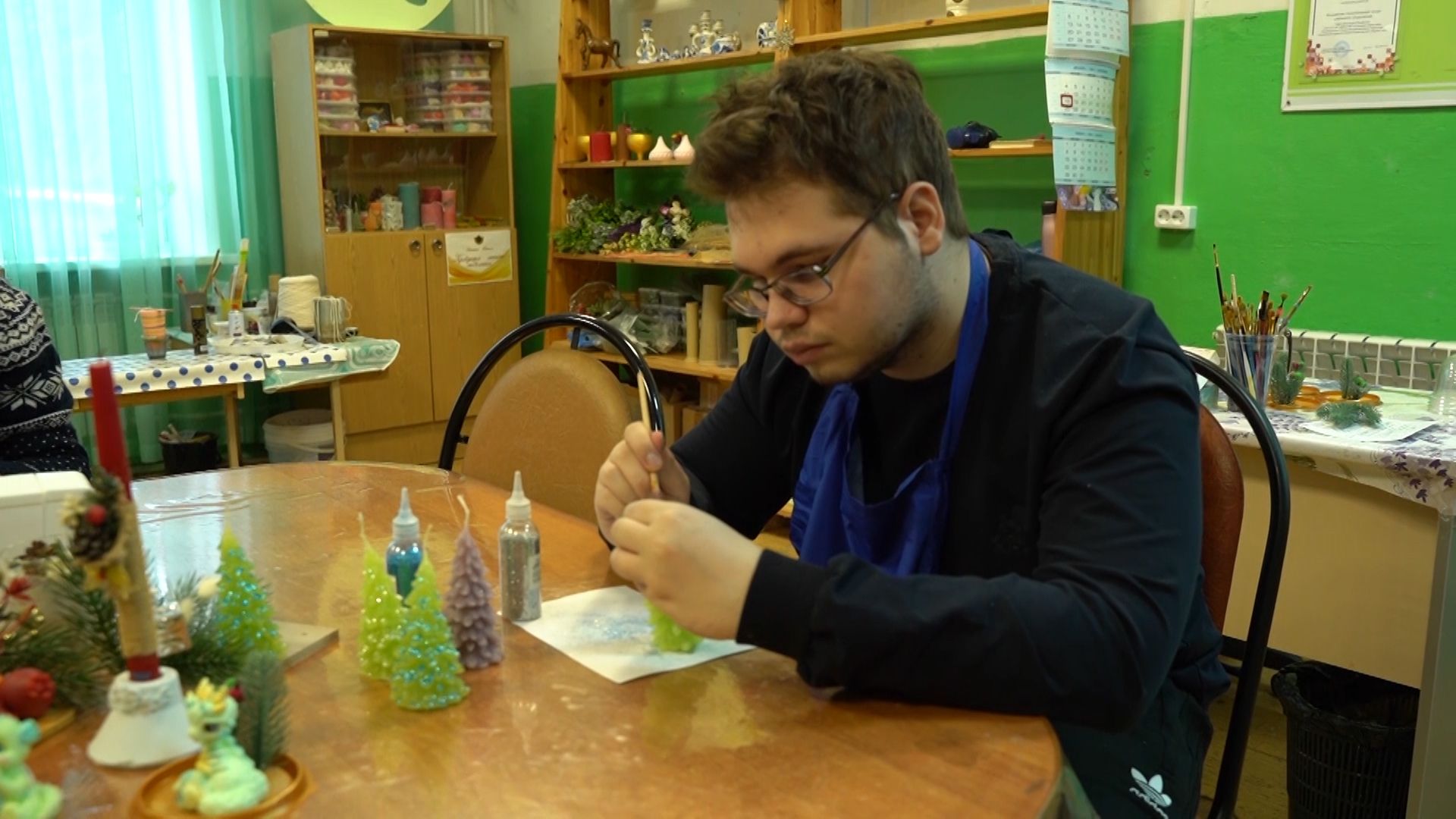 инвалиды, подарки, сувениры, новый год, империя ремесел, ильинский погост, орехово зуево,