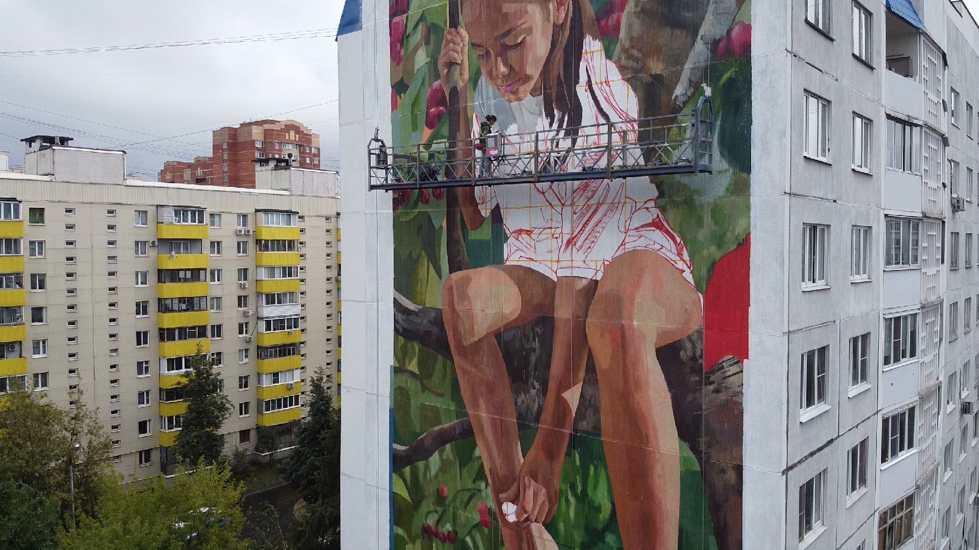 видео с коптера, балашиха,