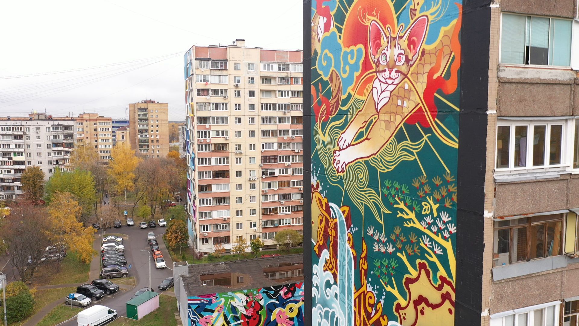 видео с коптера, балашиха,