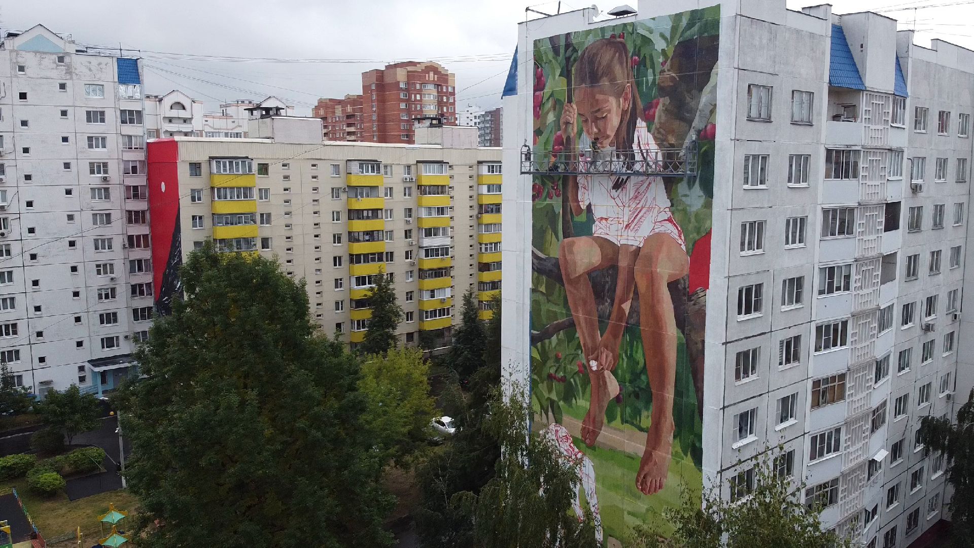 видео с коптера, балашиха,