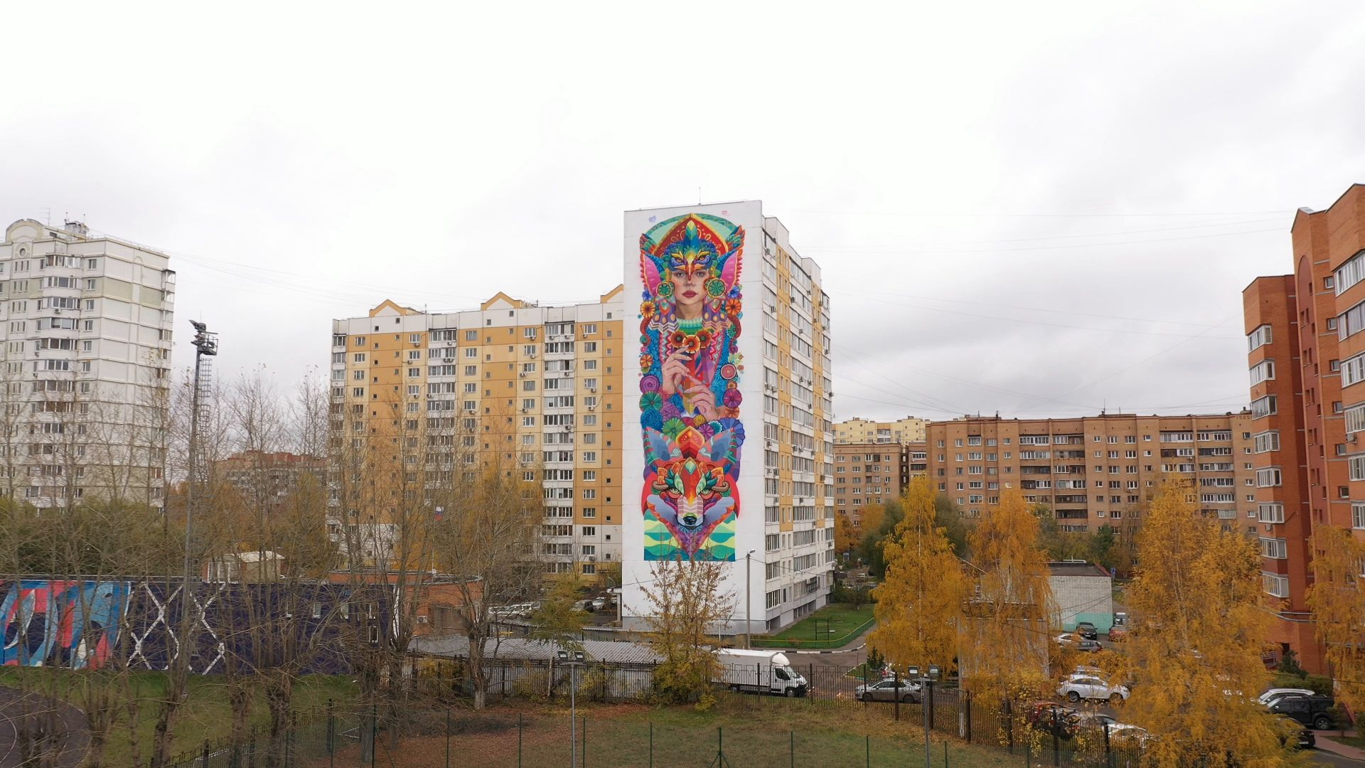 видео с коптера, балашиха,