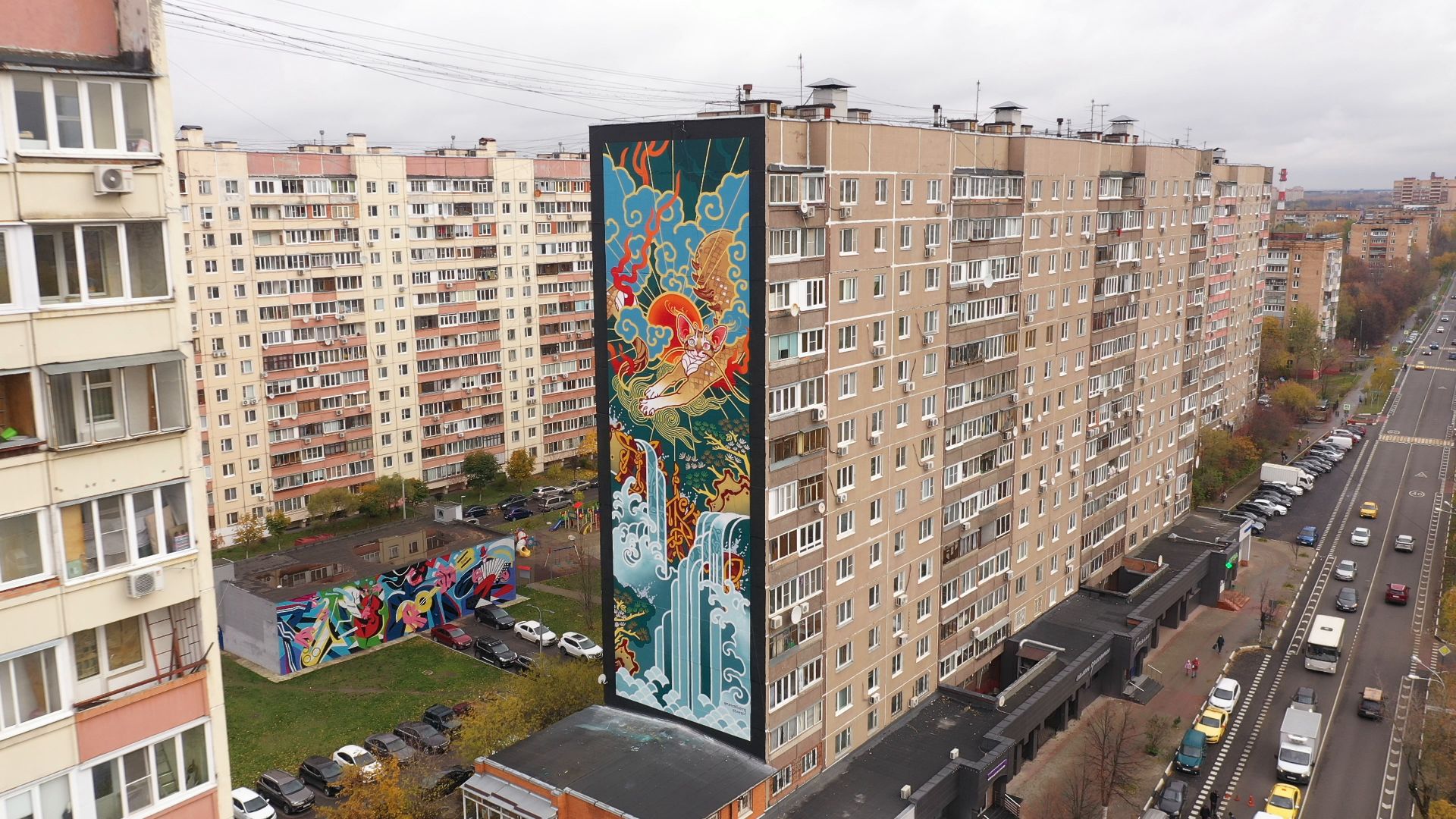 видео с коптера, балашиха,