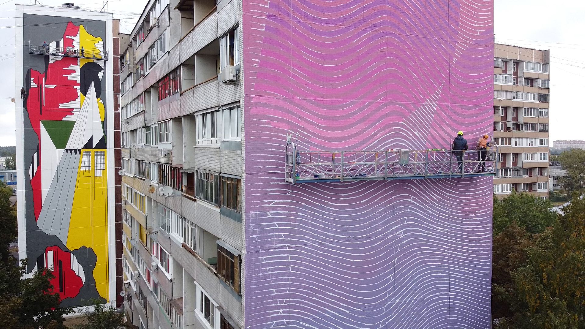 видео с коптера, балашиха,